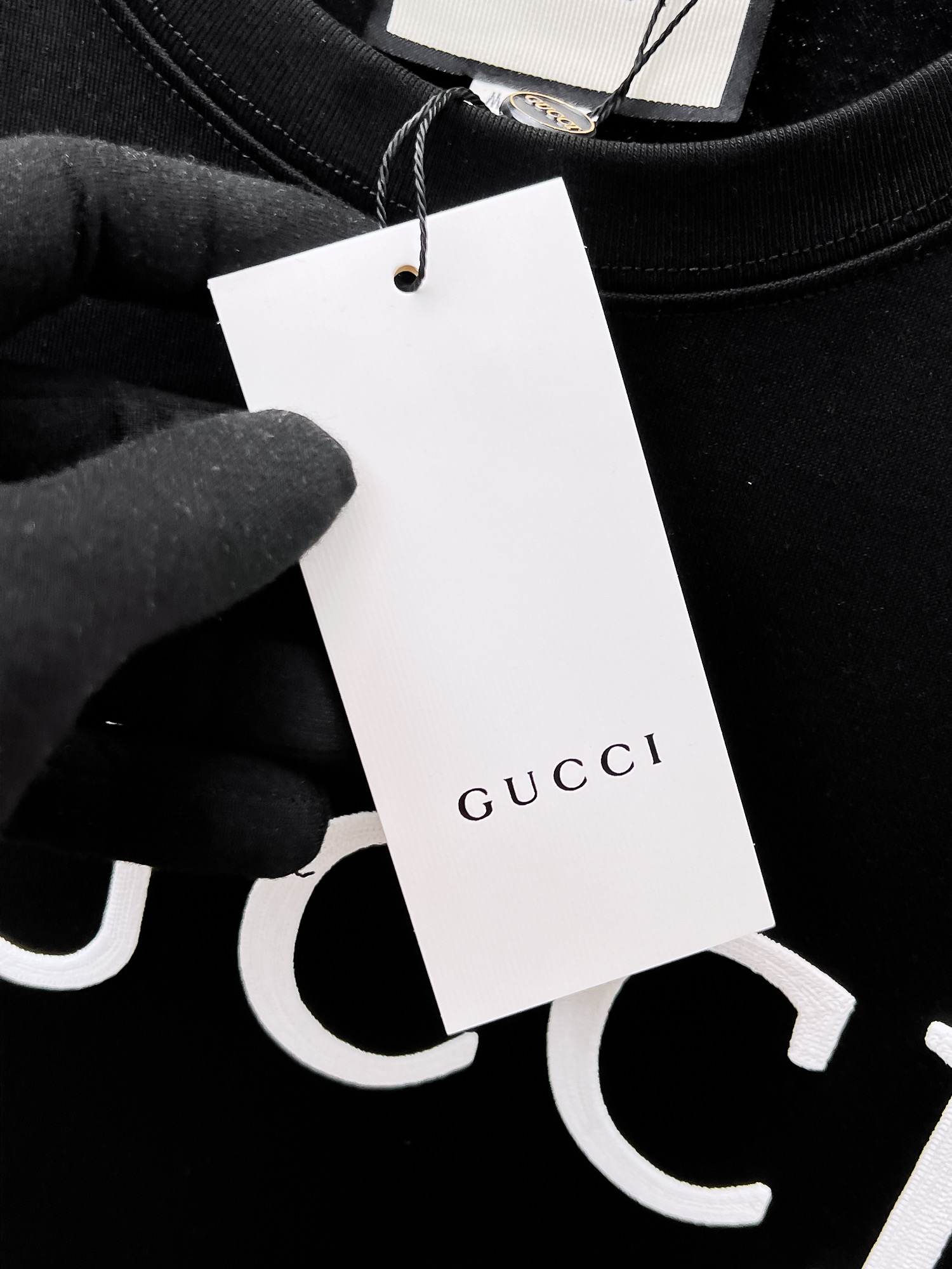 Gucci Basic Clothing Cotton Black S-l-xxl-175130