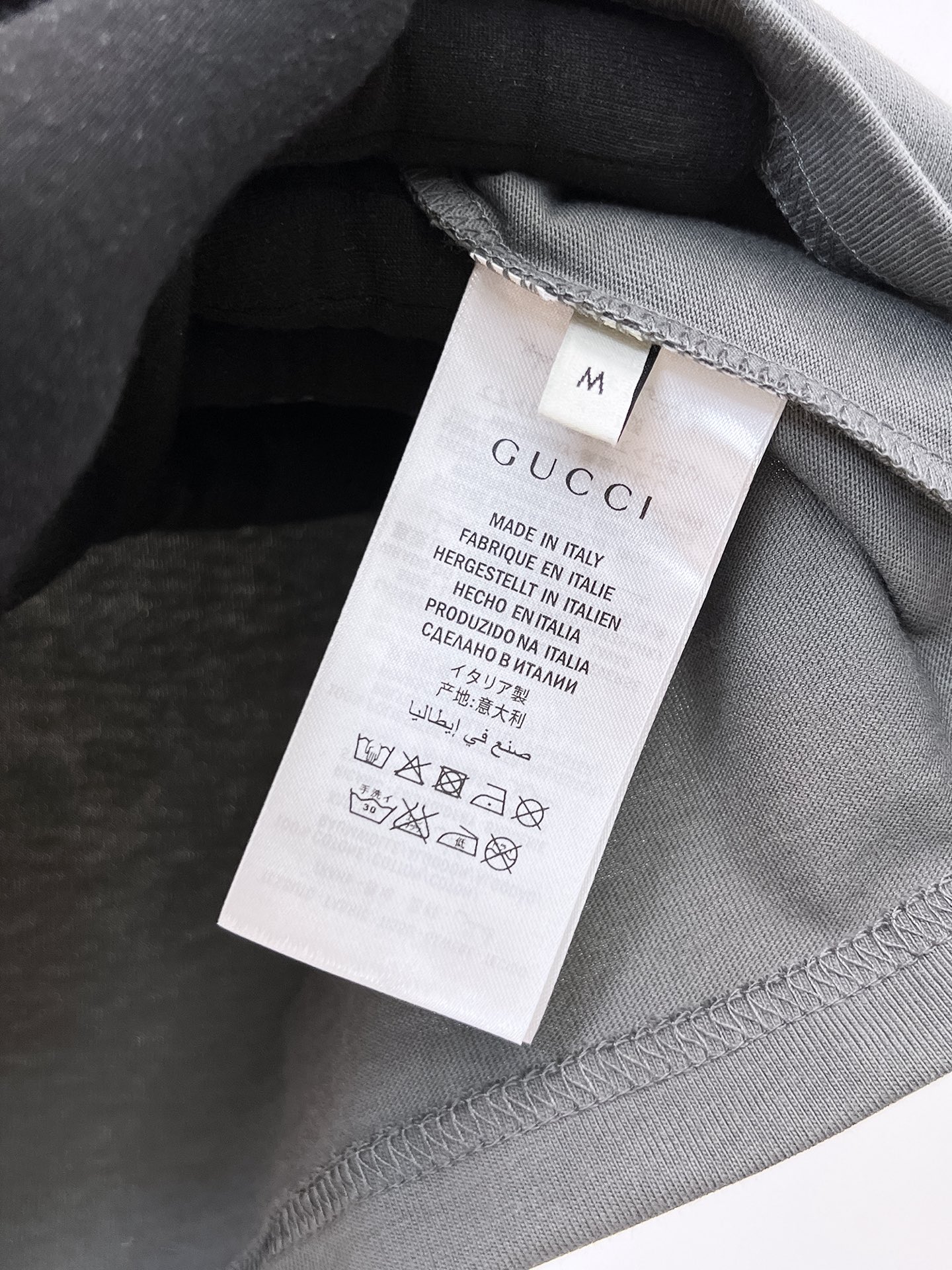 Gucci Basic Clothing Cotton Black S-l-xxl-175130