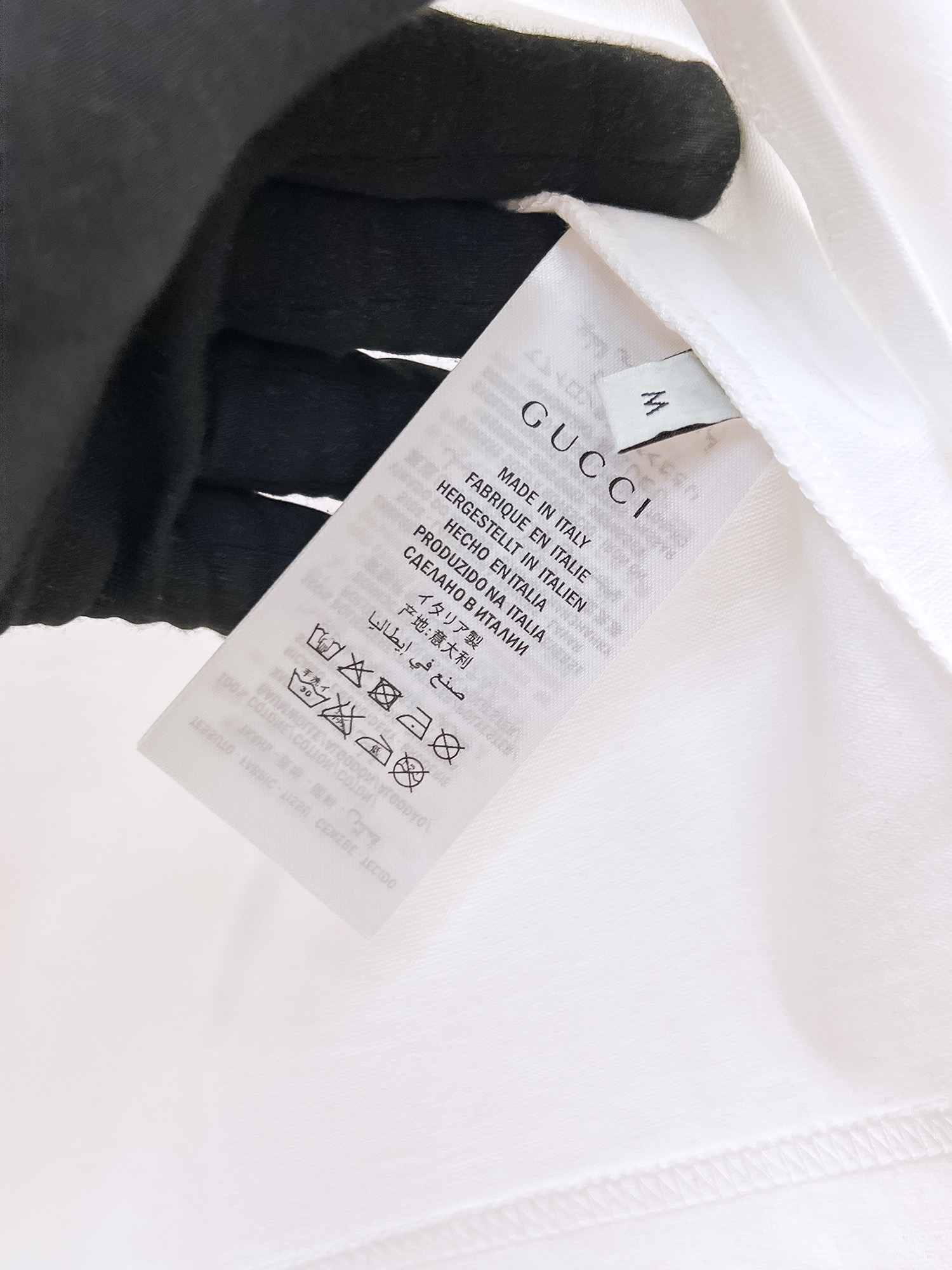Gucci Basic Clothing Cotton Black S-l-xxl-175130