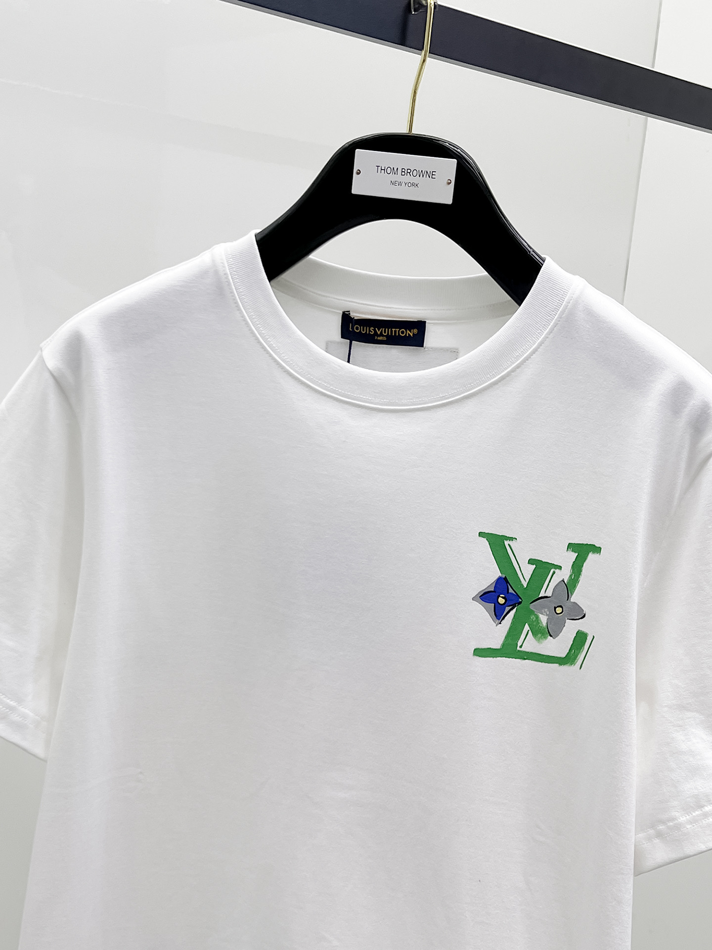 Louis Vuitton Basic Clothing Cotton Black S-l-xl