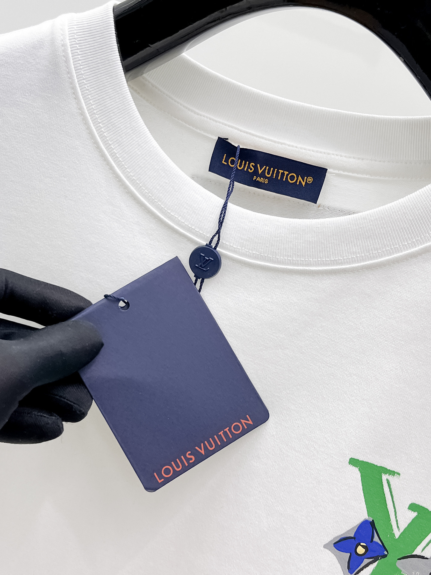 Louis Vuitton Basic Clothing Cotton Black S-l-xl