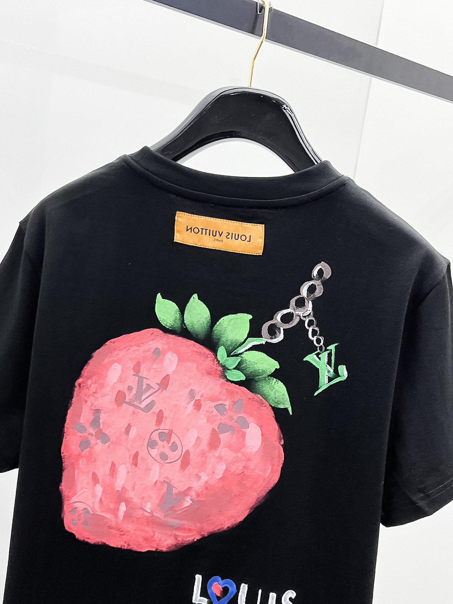 Louis Vuitton Basic Clothing Cotton Black S-l-xl