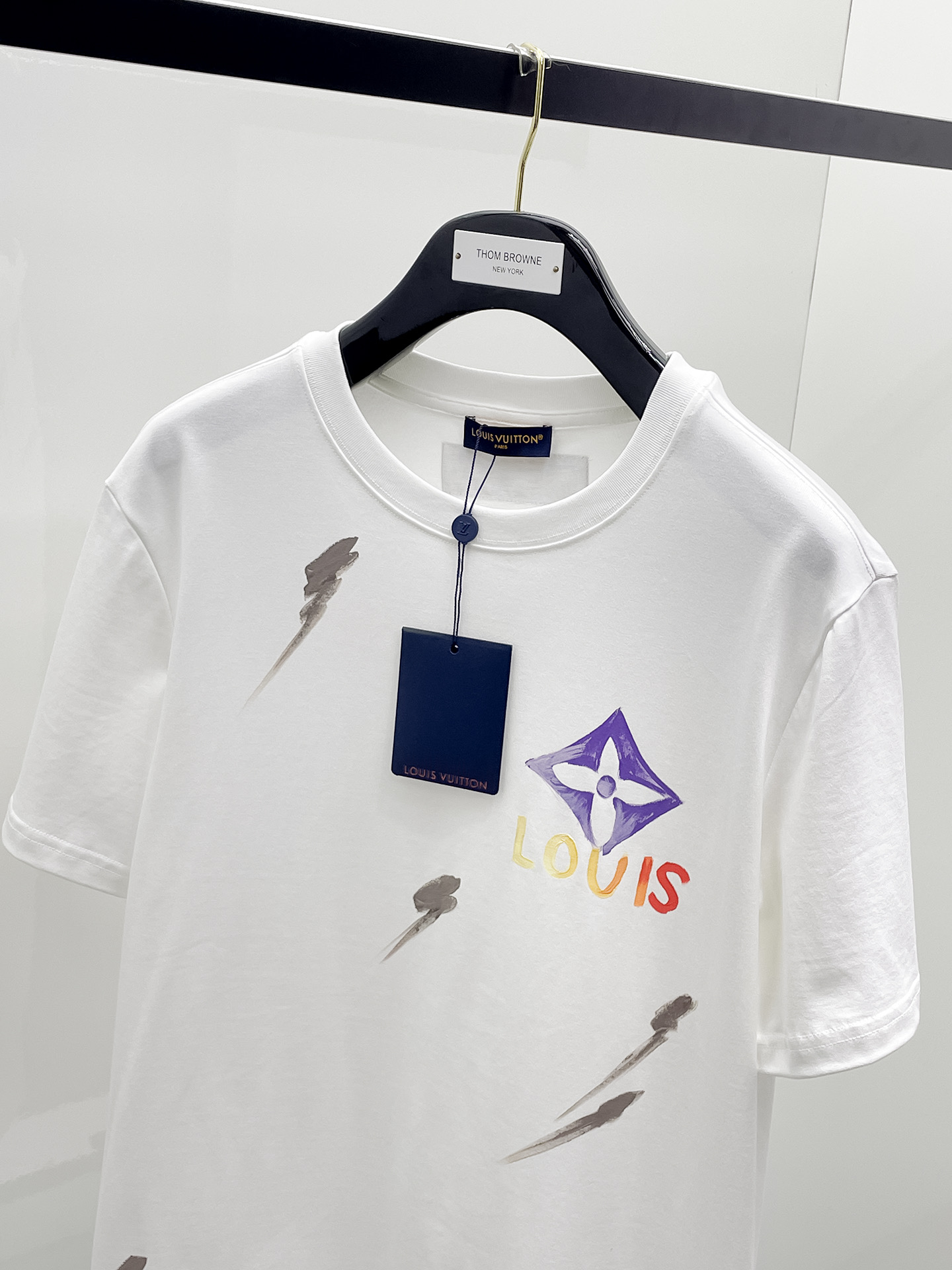 Louis Vuitton Couple Basic Clothing Cotton S-l-xl