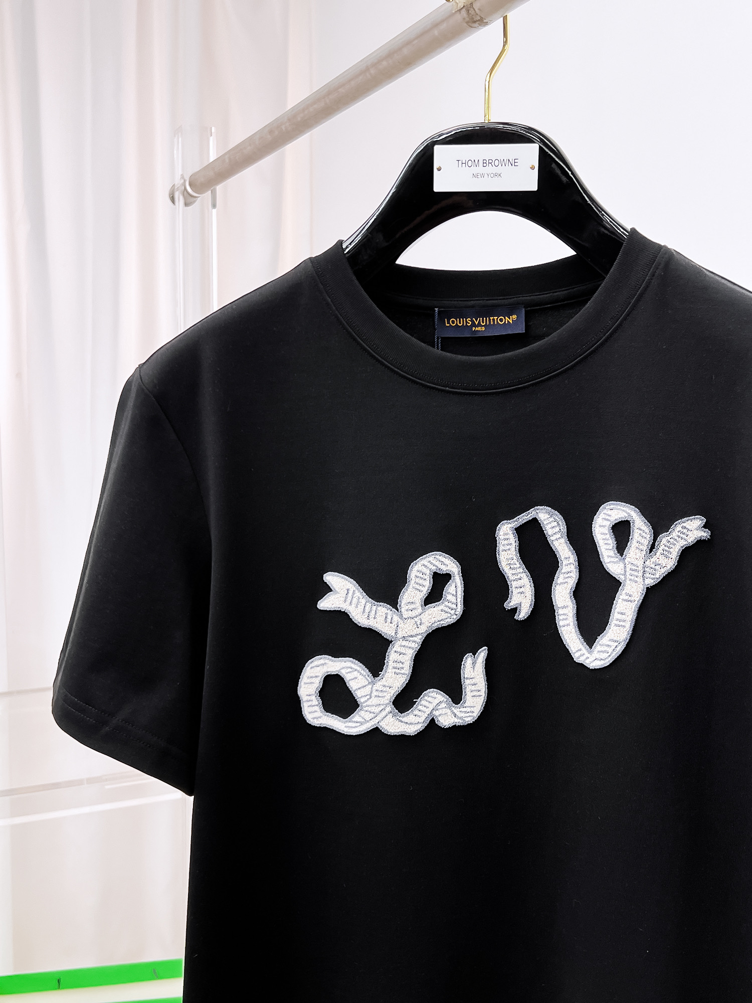 Louis Vuitton Basic Clothing Cotton Black S-l-xxl-175130