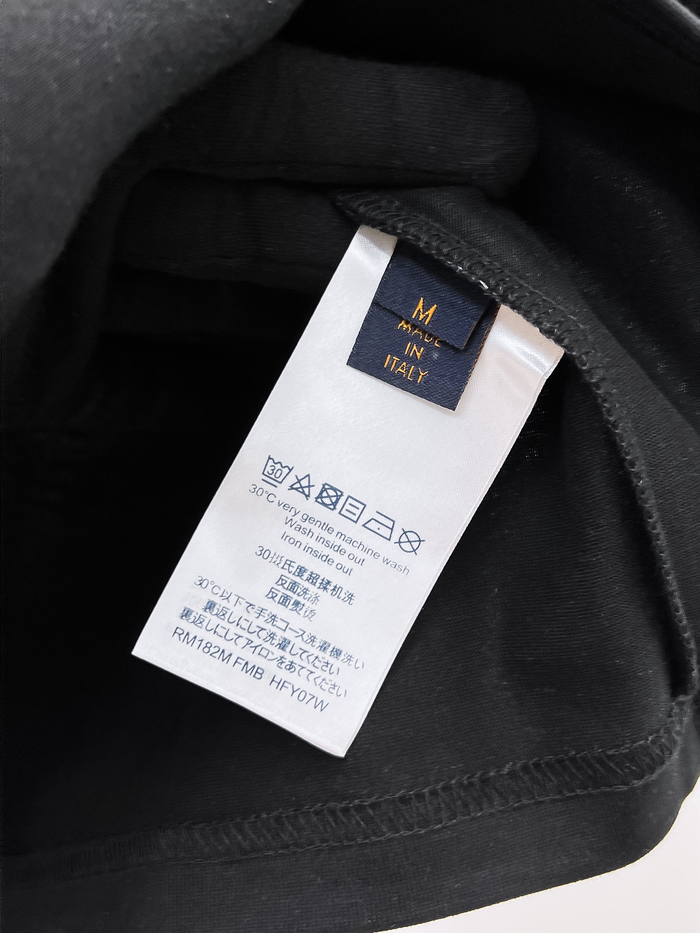 Louis Vuitton Basic Clothing Cotton Black S-l-xxl-175130