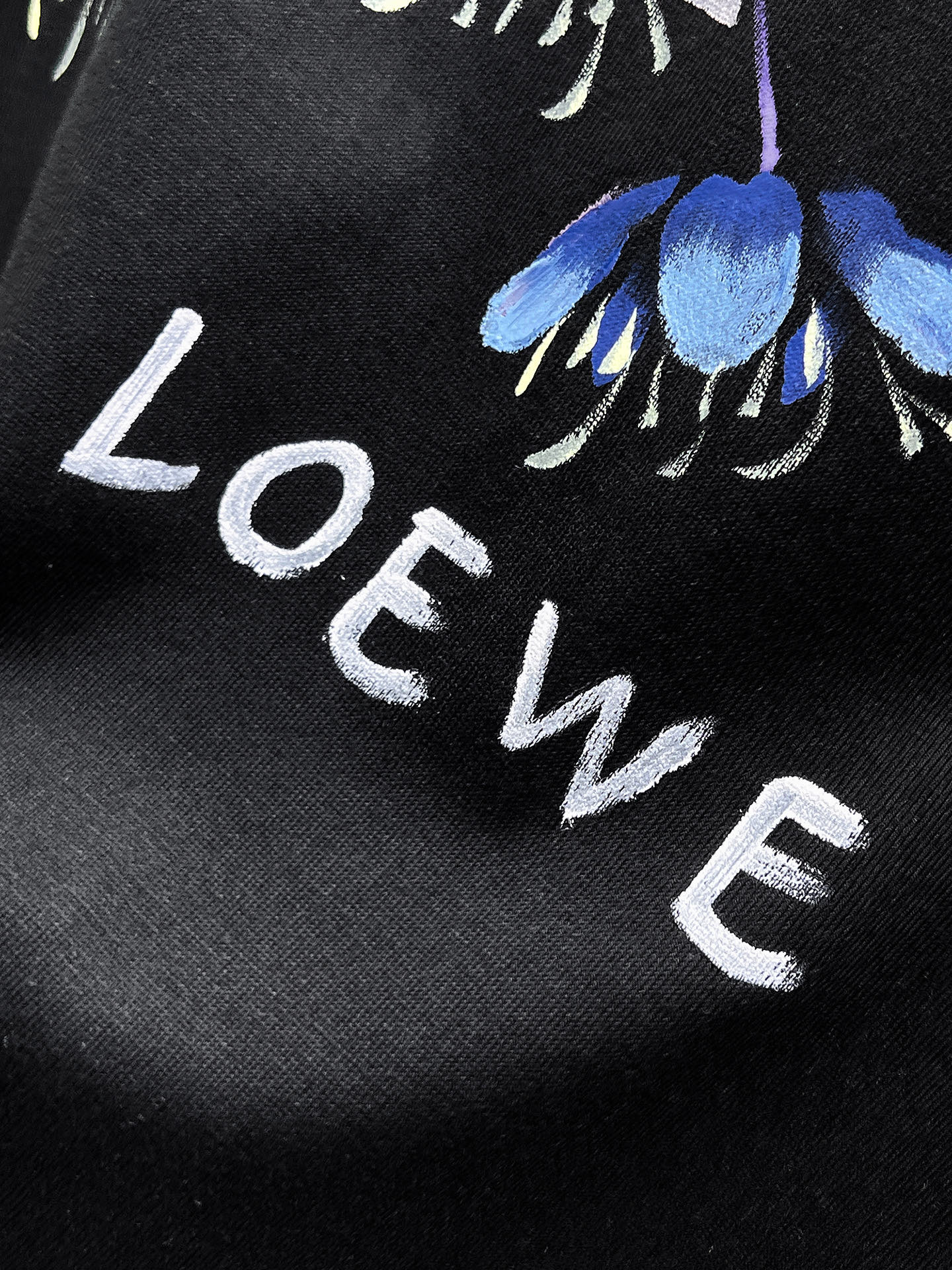 Loewe Basic Clothing Cotton Black S-l-xl