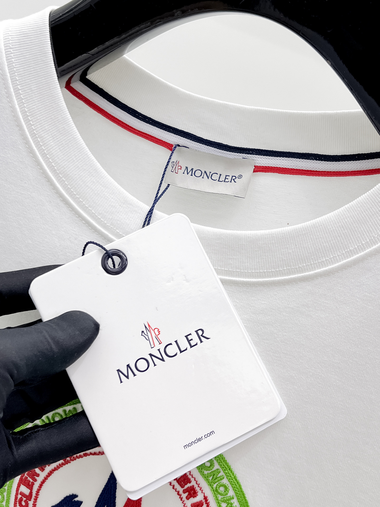 Moncler Basic Clothing Cotton Black S-m-l-xl