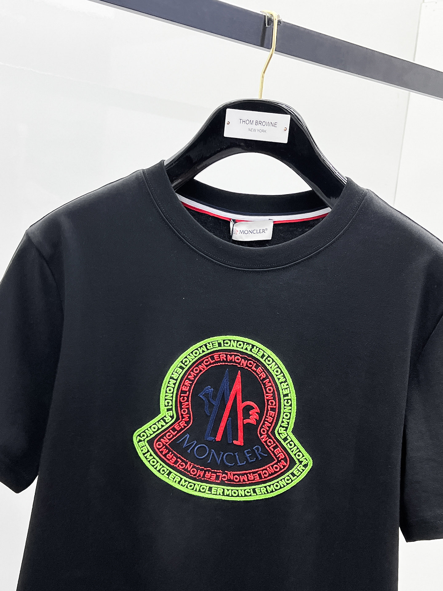 Moncler Basic Clothing Cotton Black S-m-l-xl