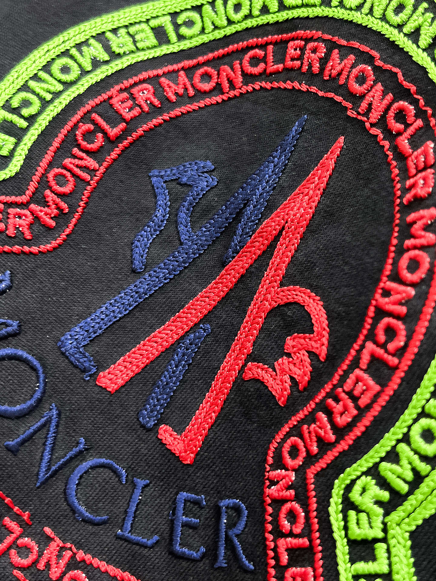 Moncler Basic Clothing Cotton Black S-m-l-xl
