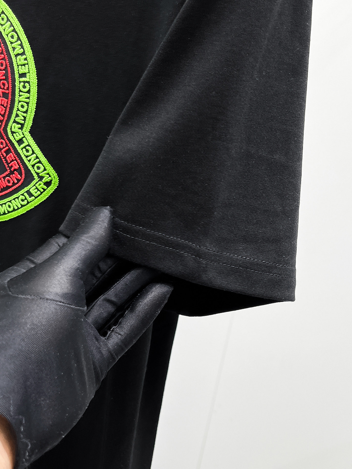 Moncler Basic Clothing Cotton Black S-m-l-xl