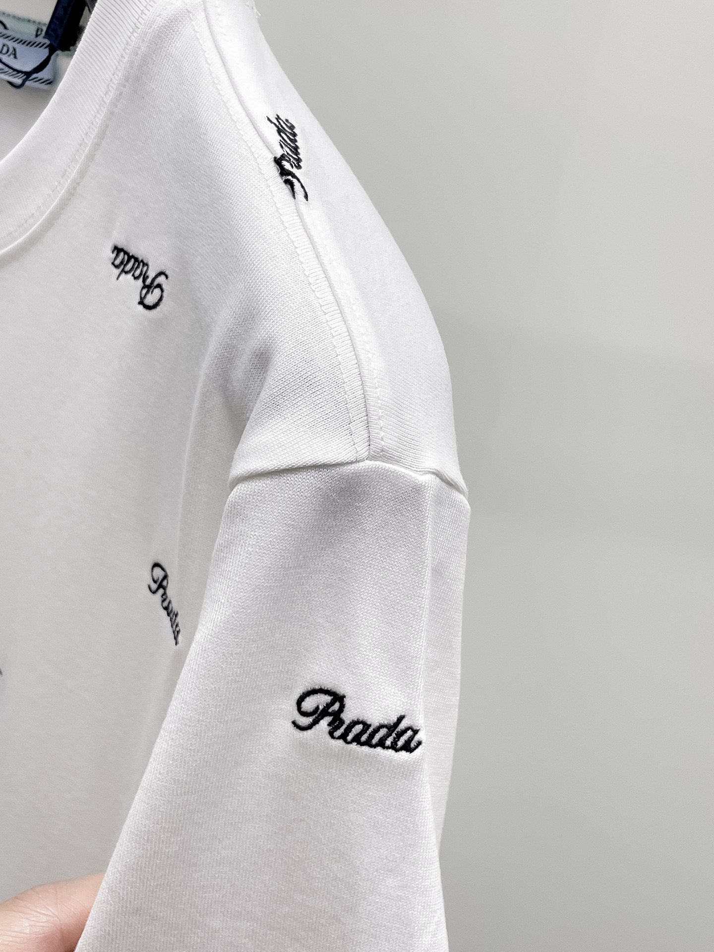Prada Couple Basic Clothing Cotton S-l-xl