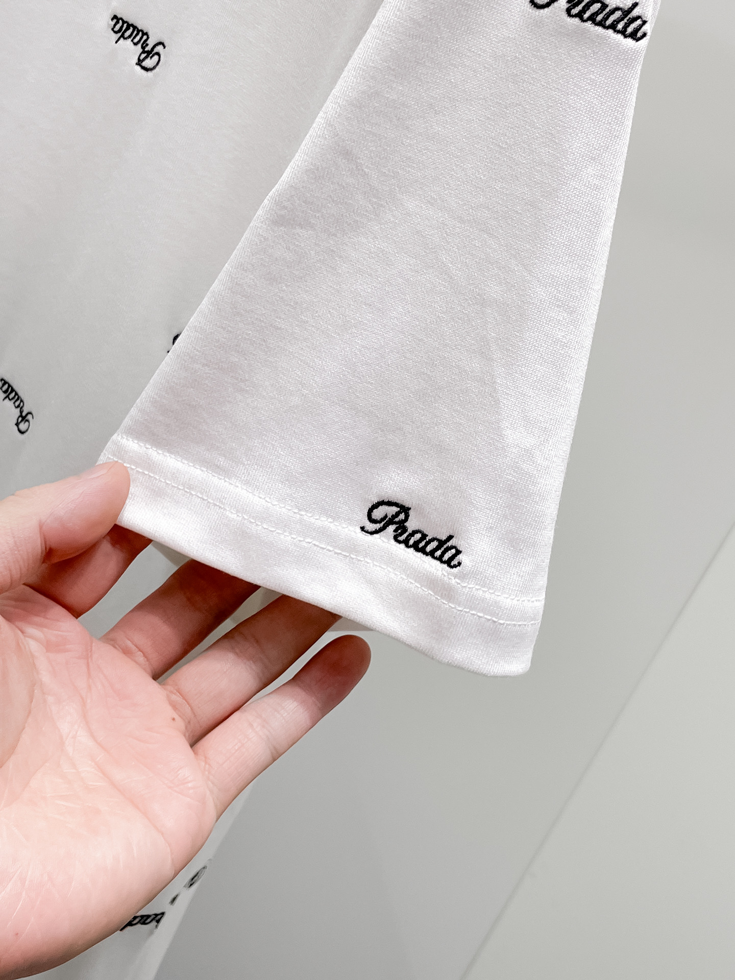 Prada Couple Basic Clothing Cotton S-l-xl
