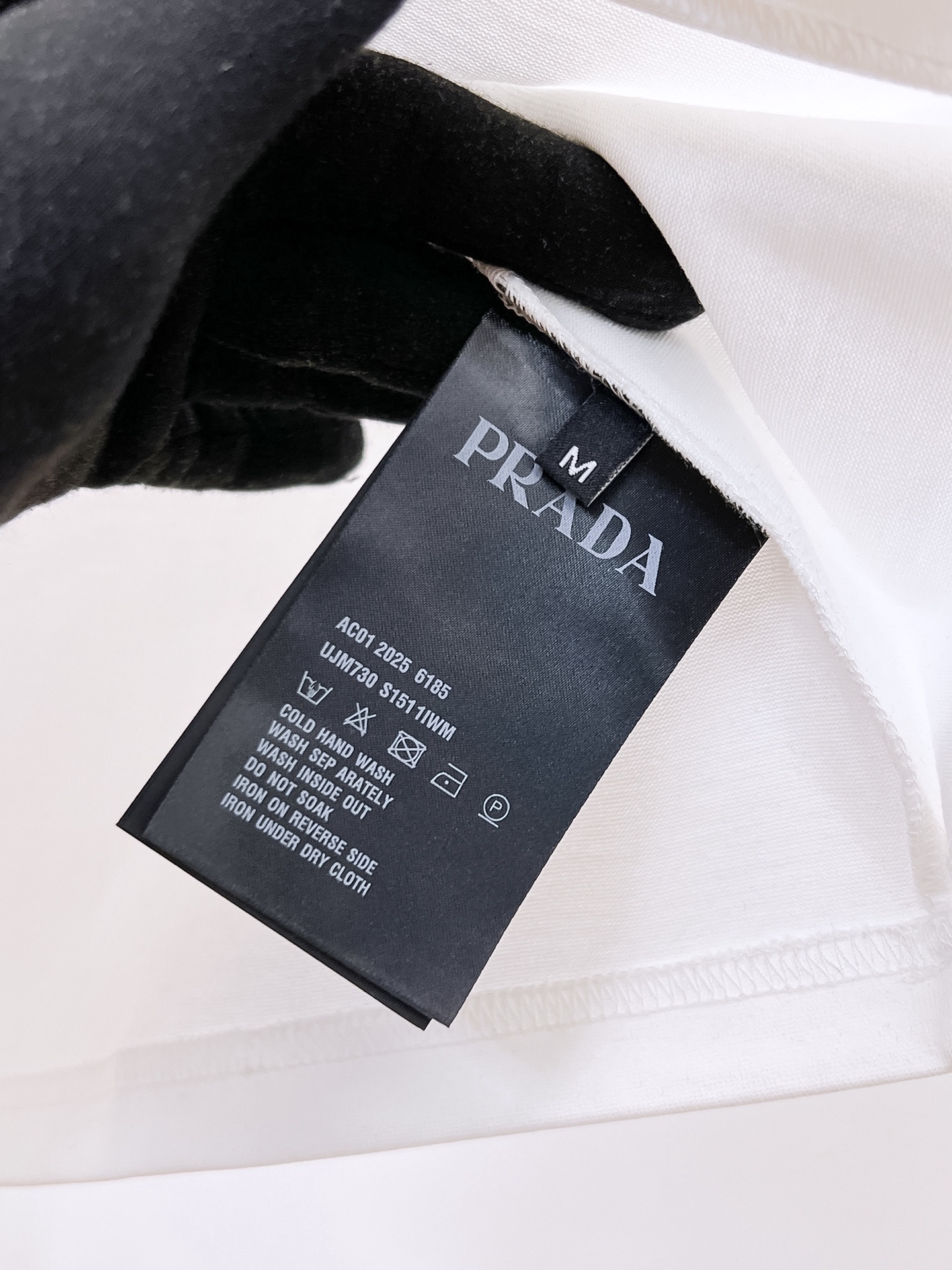 Prada Basic Clothing Cotton Black S-l-xxl-175130