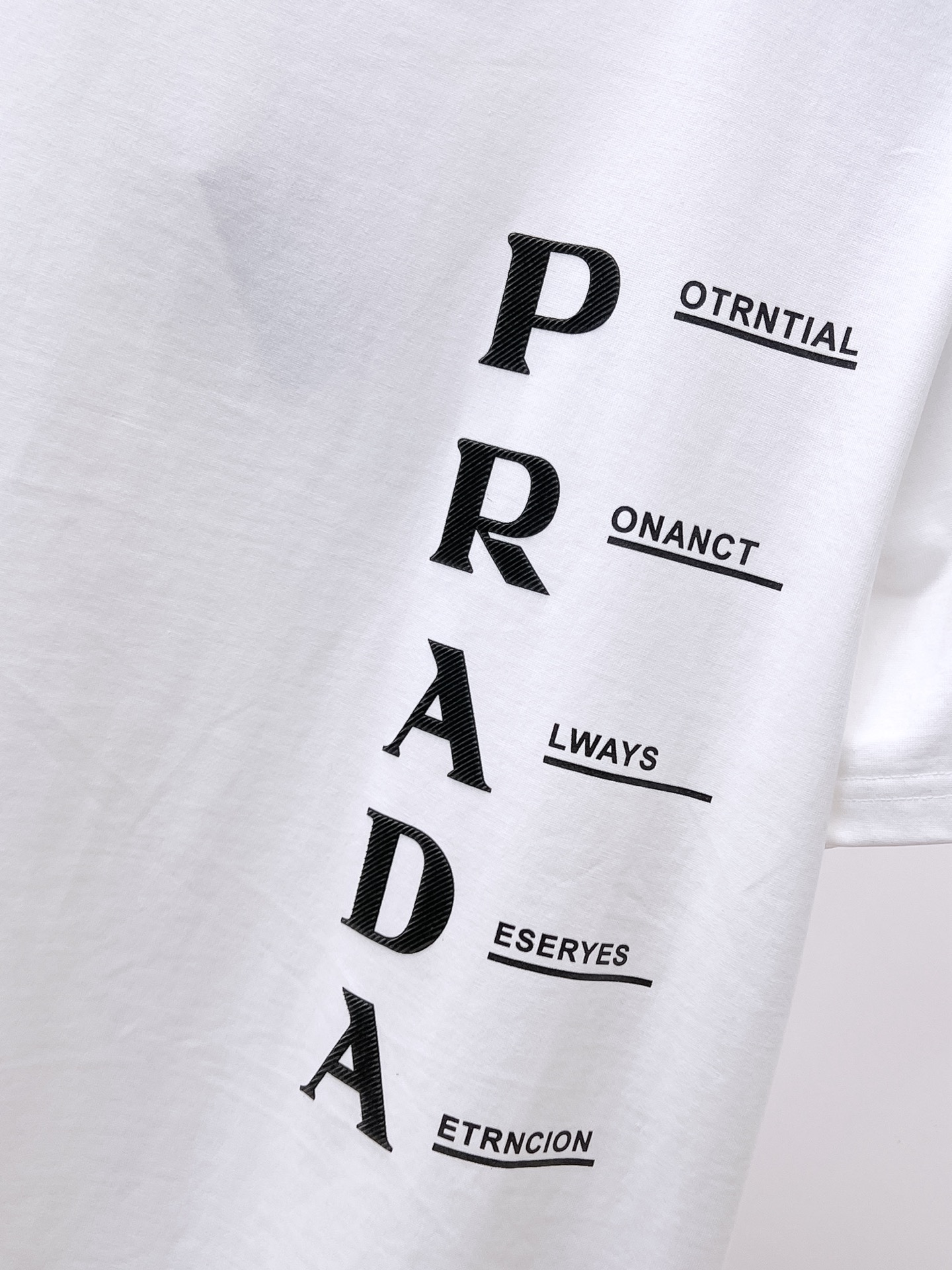 Prada Basic Clothing Cotton Black S-l-xxl-175130