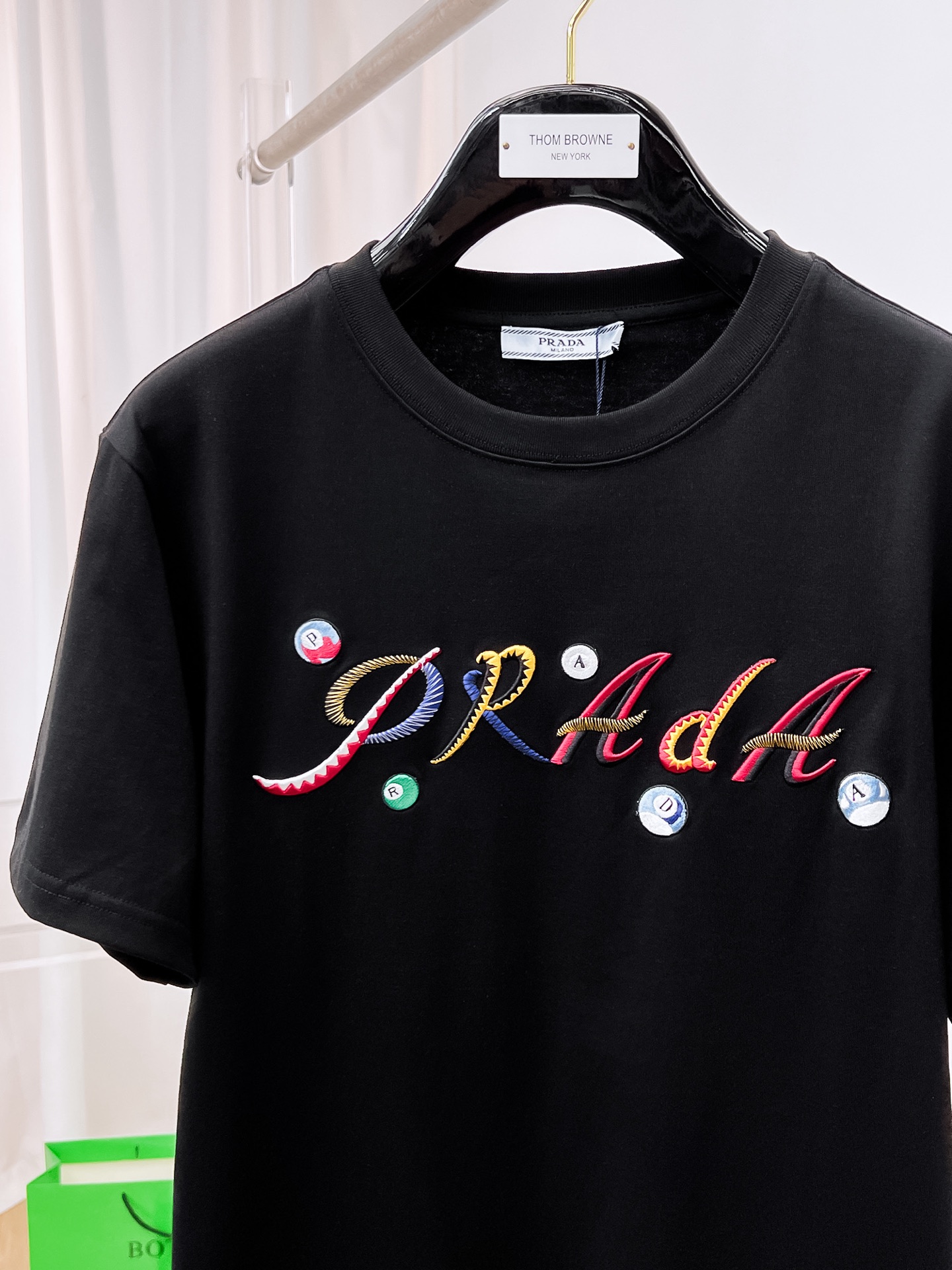 Prada Basic Clothing Cotton Black S-l-xxl-175130