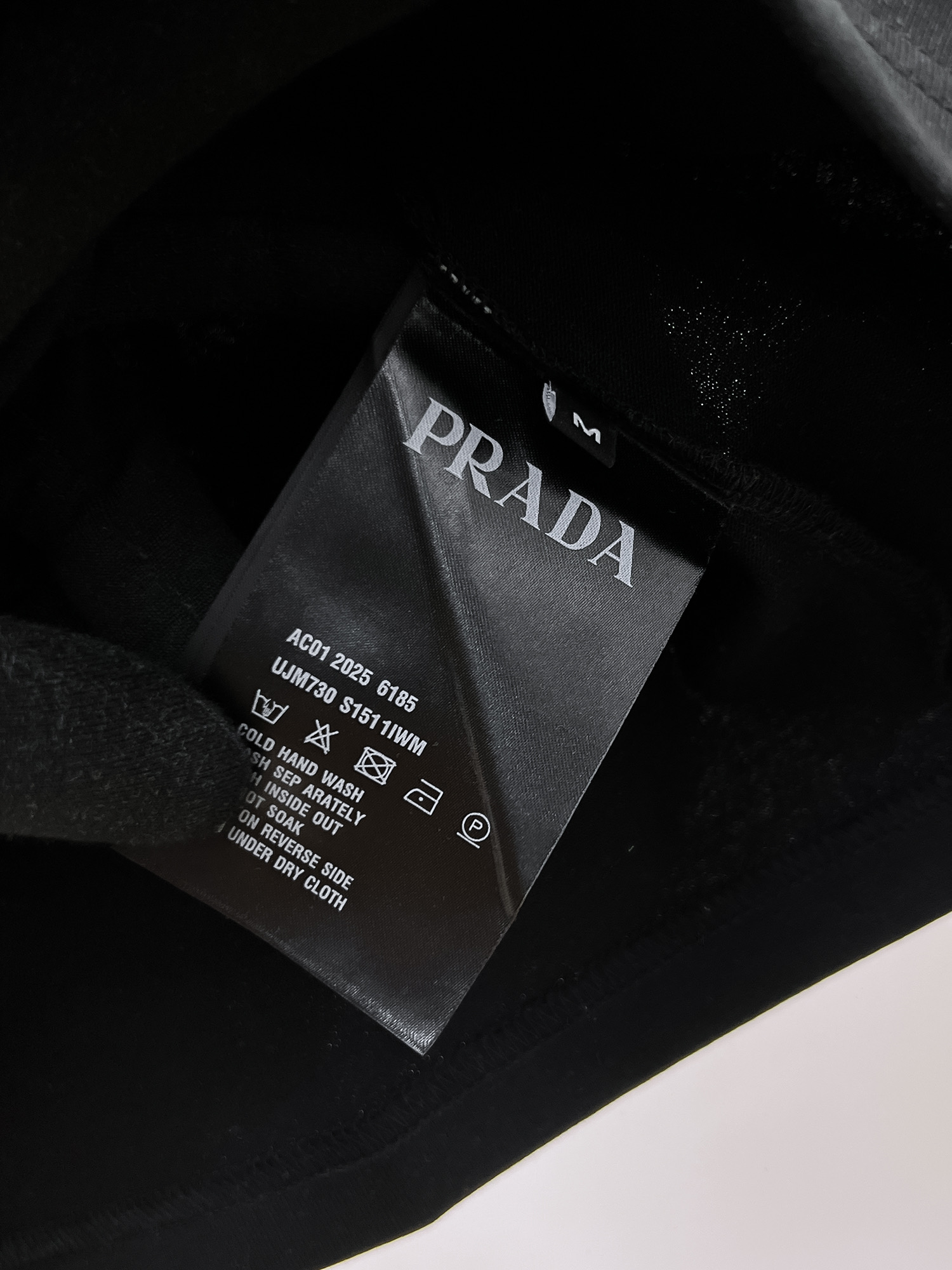 Prada Basic Clothing Cotton Black S-l-xxl-175130