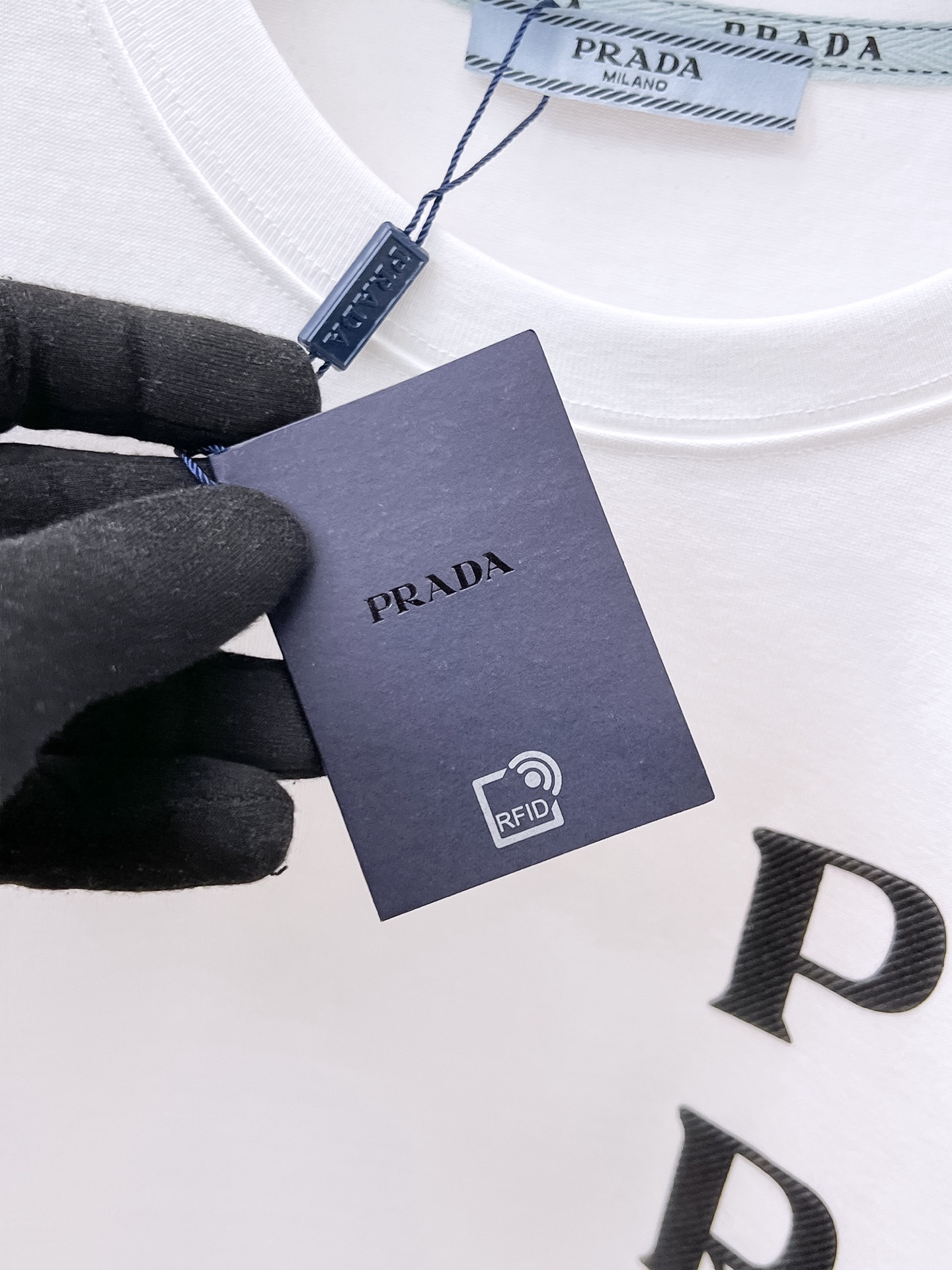 Prada Basic Clothing Cotton Black S-l-xxl-175130