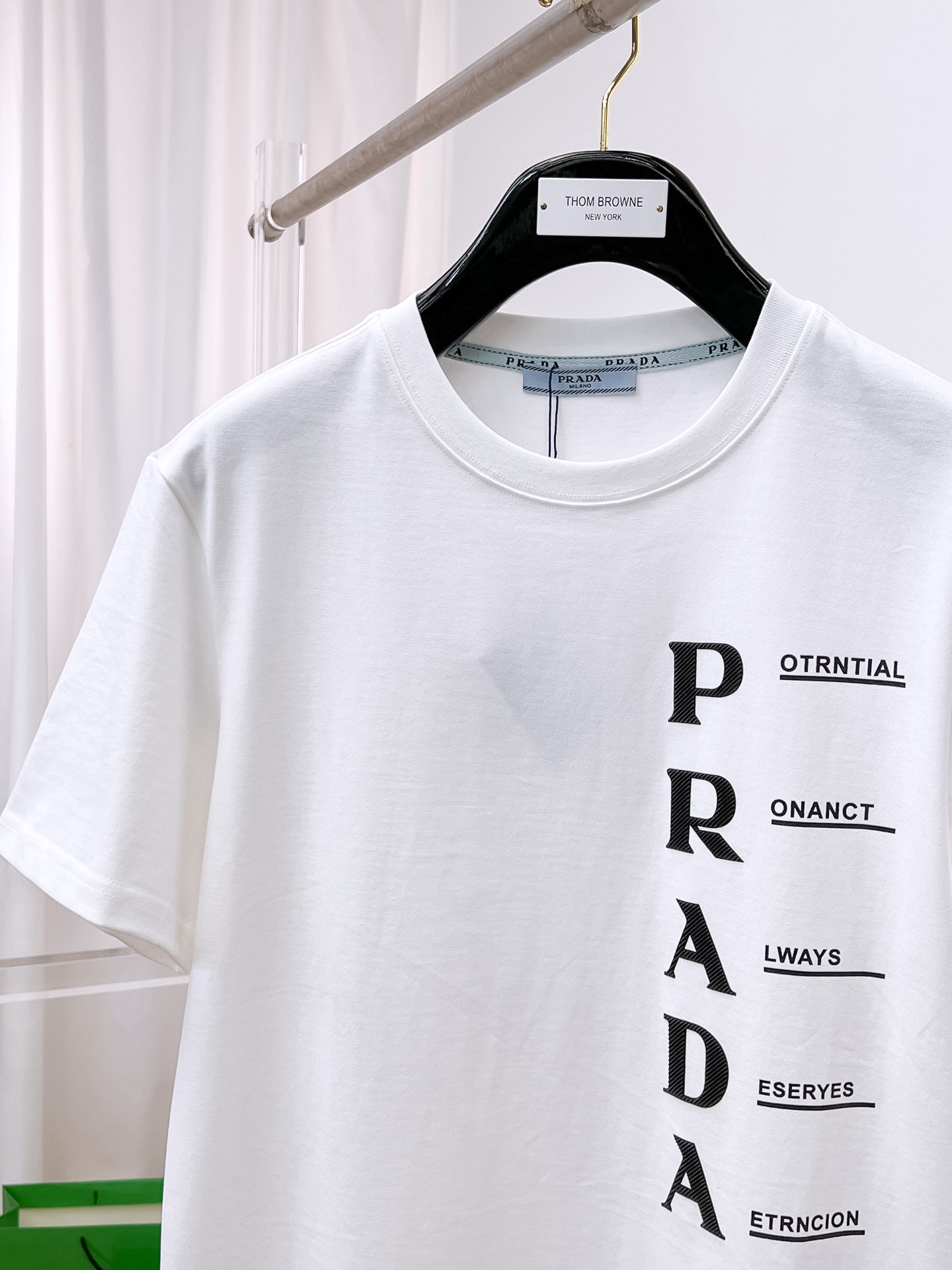 Prada Basic Clothing Cotton Black S-l-xxl-175130