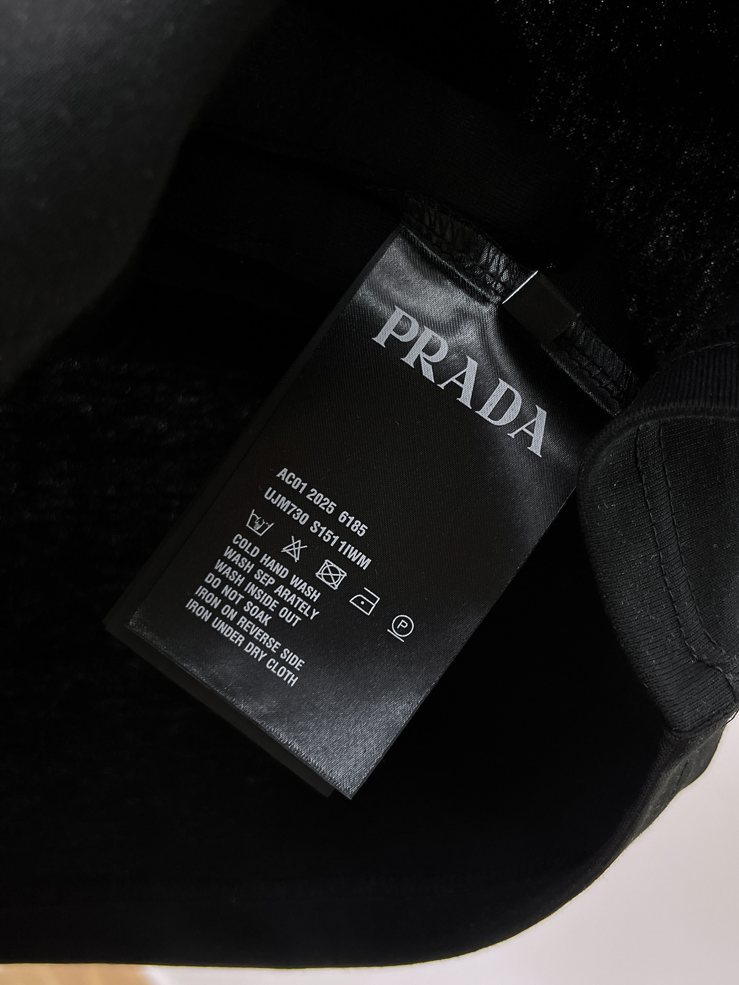 Prada Basic Clothing Cotton Black S-l-xxl-175130