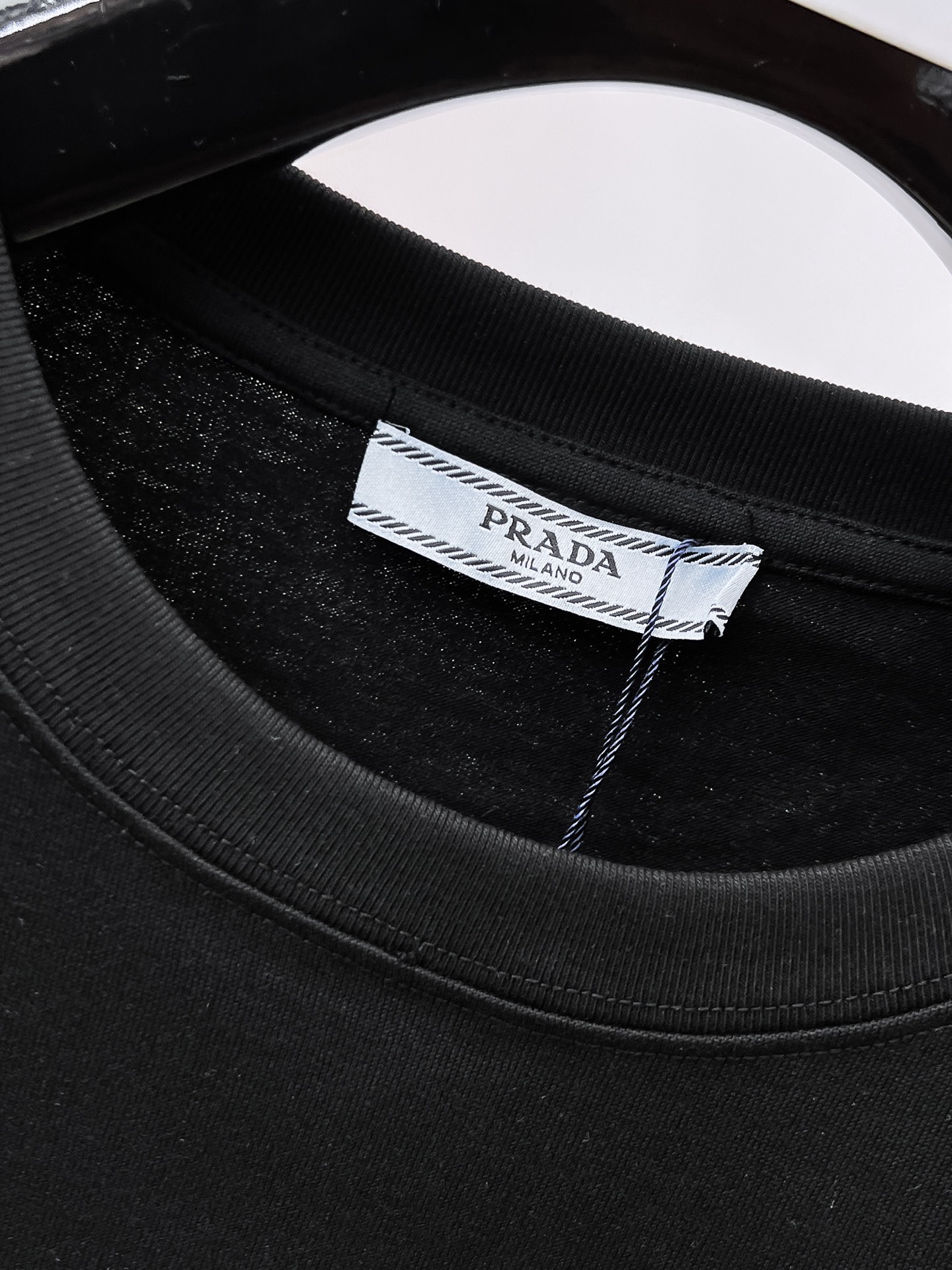 Prada Basic Clothing Cotton Black S-l-xxl-175130