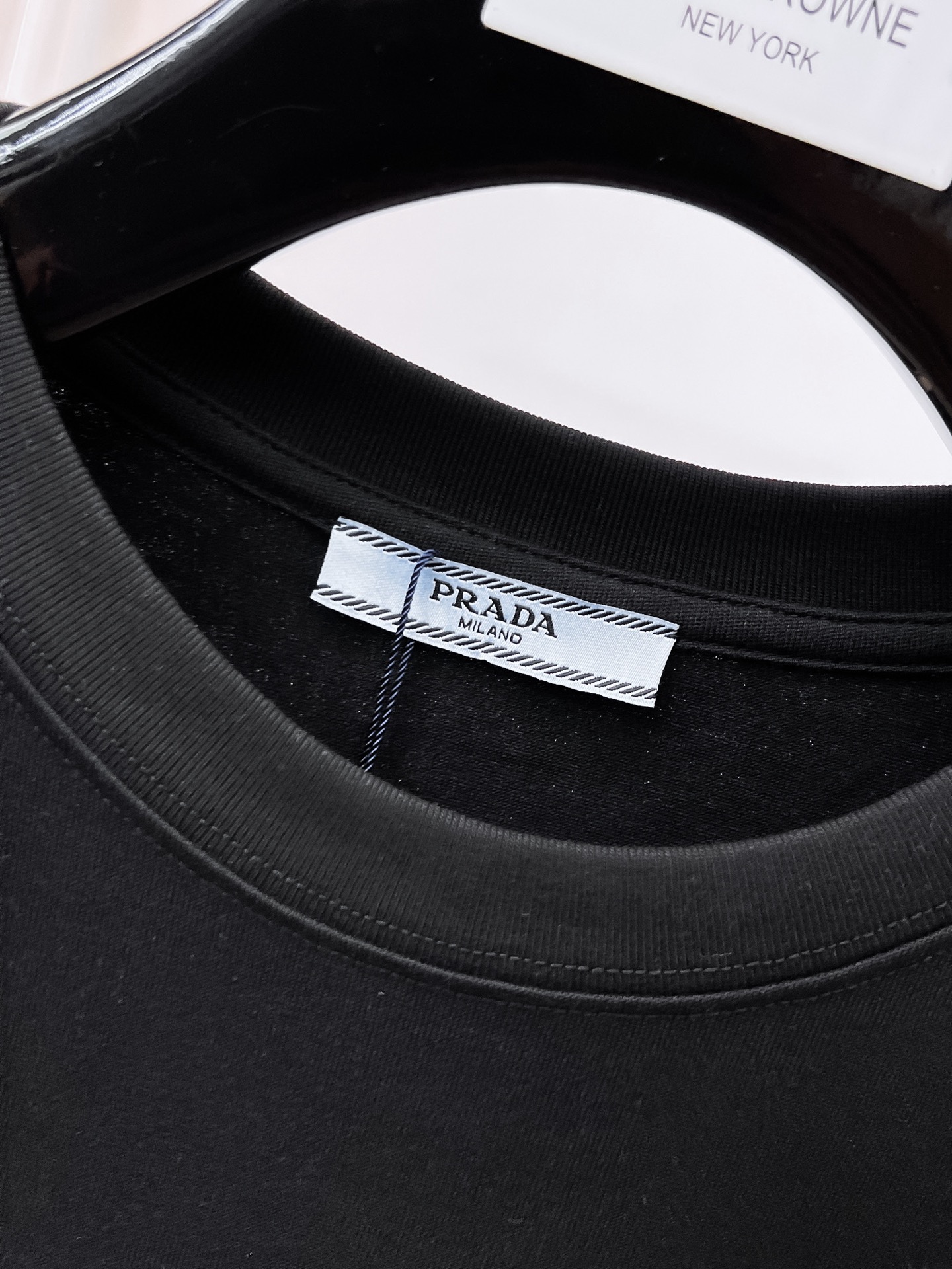 Prada Basic Clothing Cotton Black S-l-xxl-175130