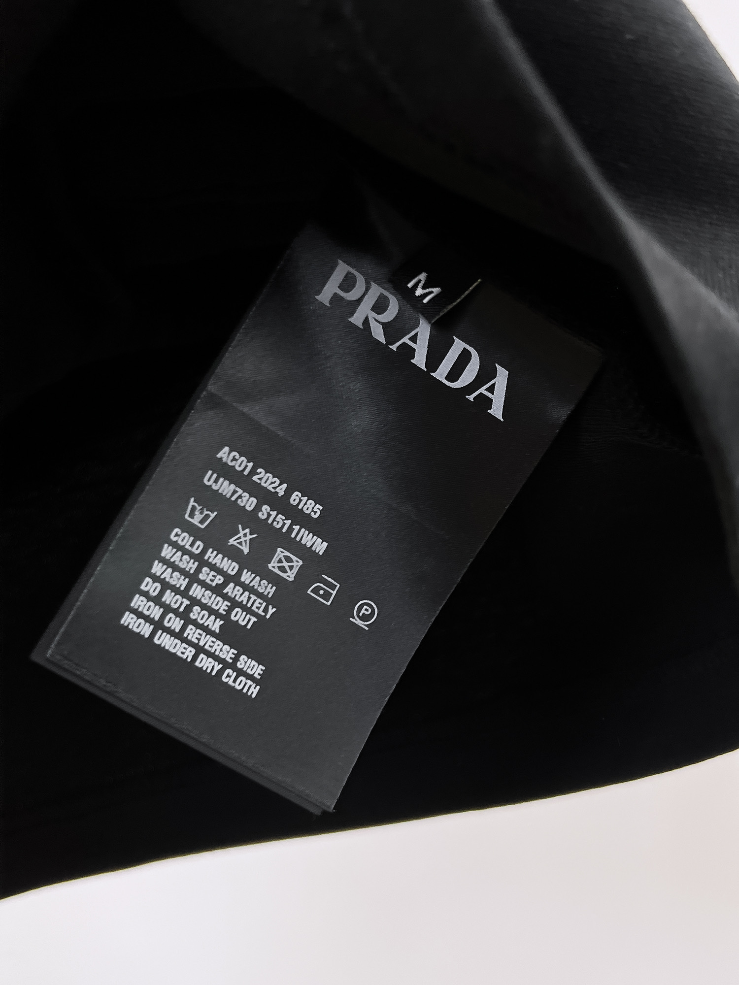 Prada Basic Clothing Cotton Black S-l-xxl-175130