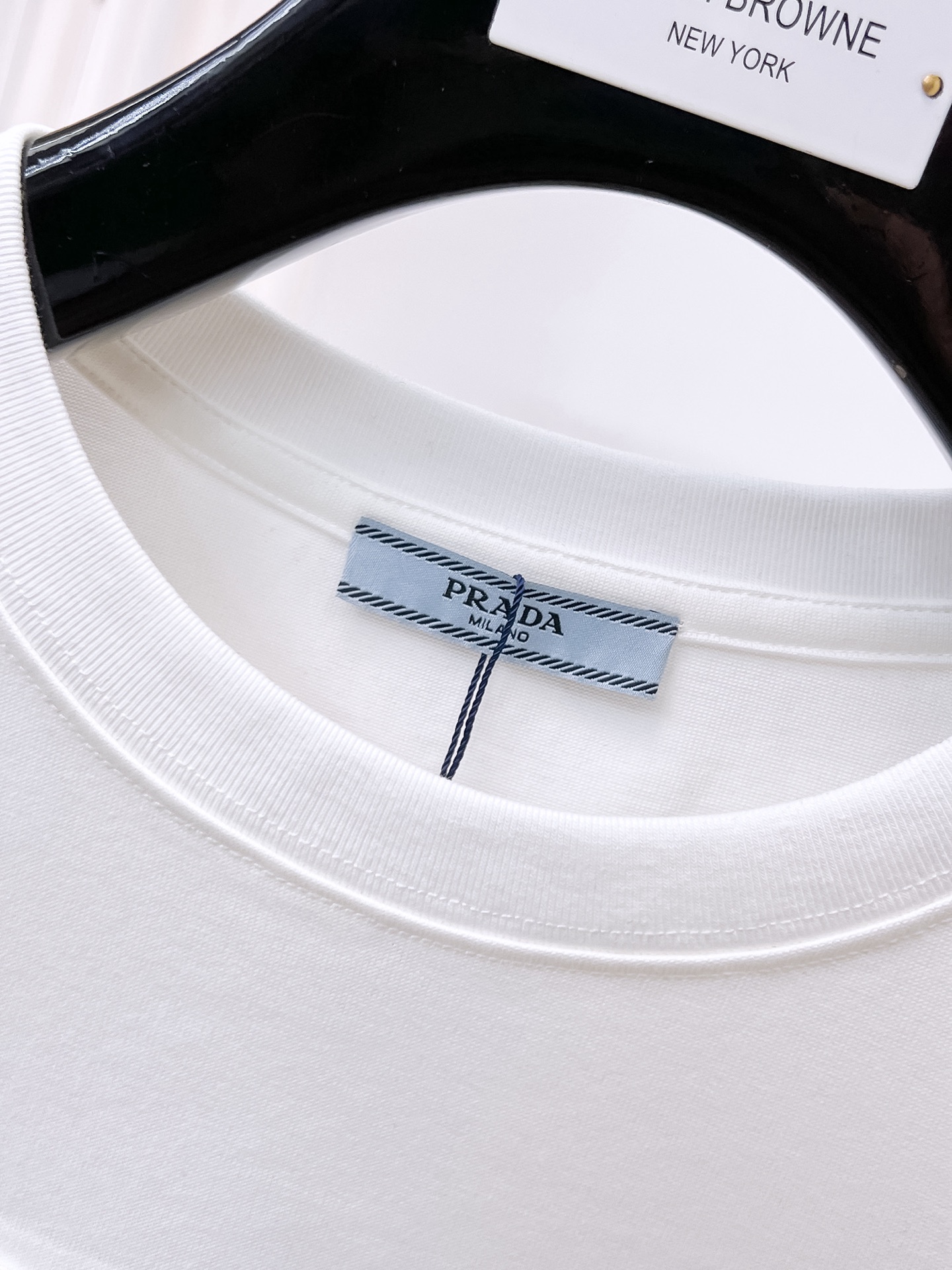 Prada Basic Clothing Cotton Black S-l-xxl-175130