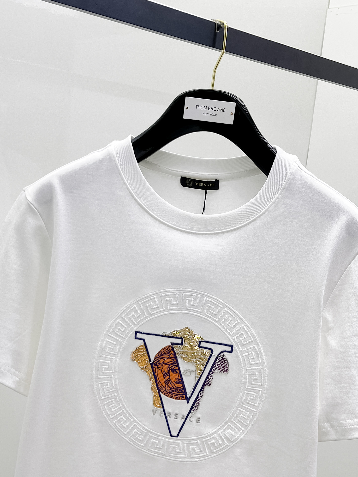 Versace Basic Clothing Cotton Black S-l-xl