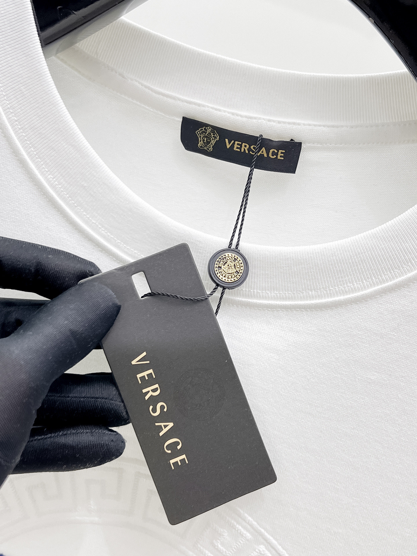 Versace Basic Clothing Cotton Black S-l-xl