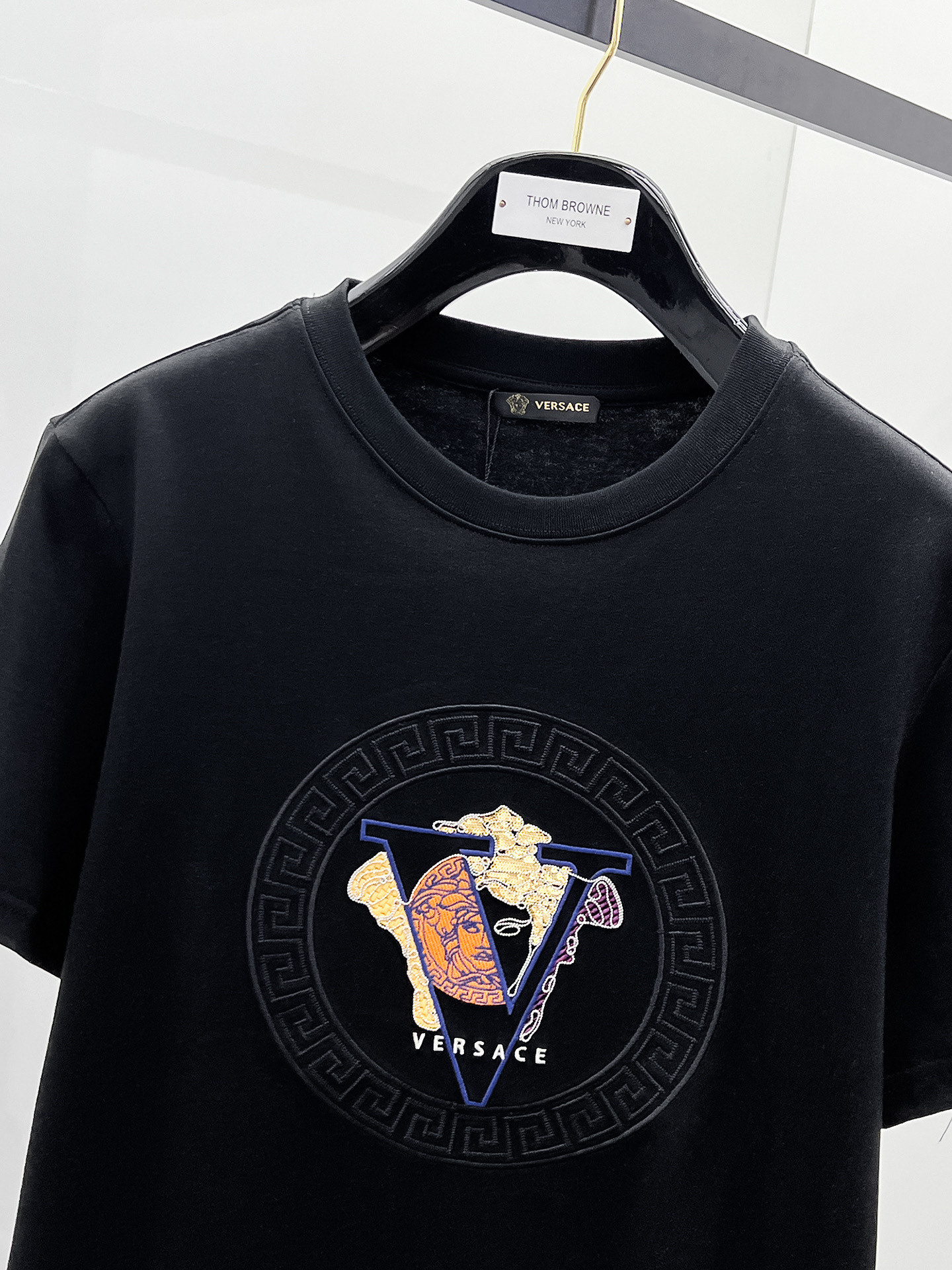 Versace Basic Clothing Cotton Black S-l-xl