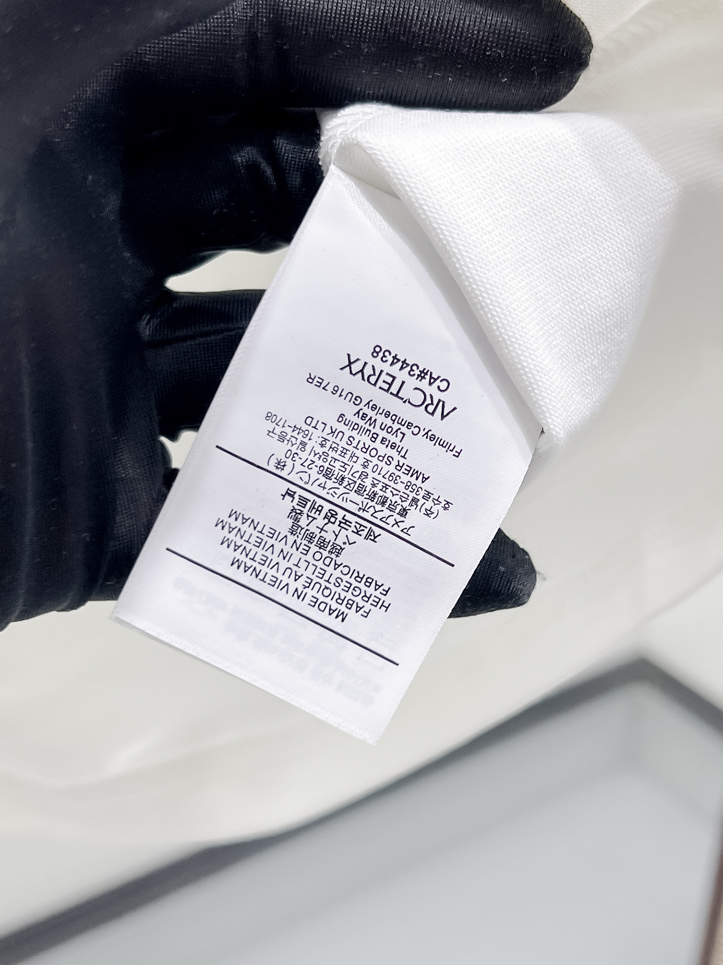 Arcteryx Basic Clothing Cotton Black S-l-xl