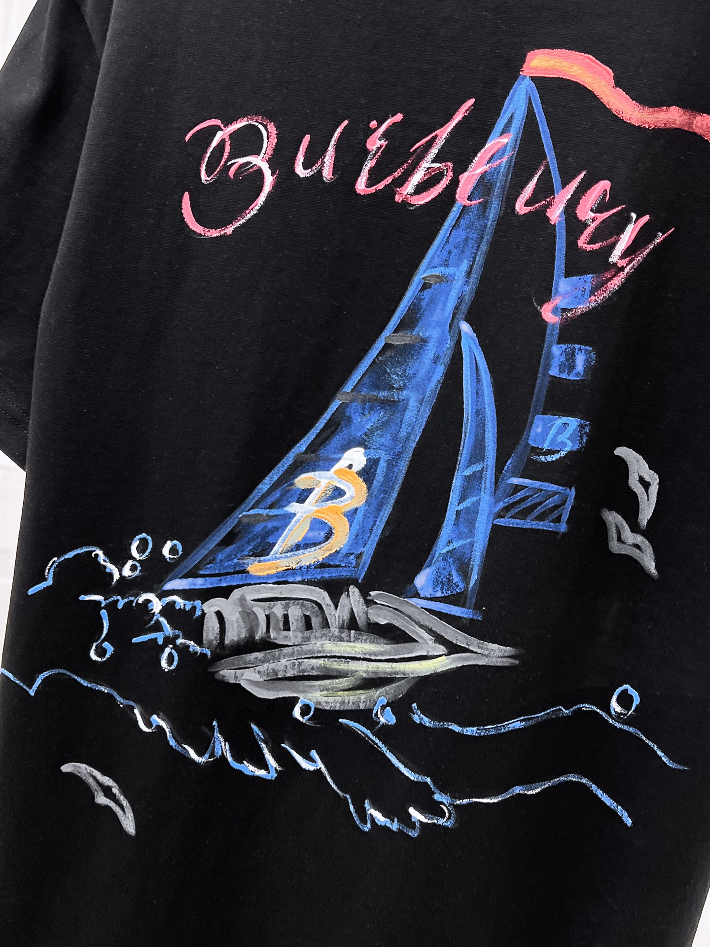 Burberry Basic Clothing Cotton Black S-l-xxl-175130