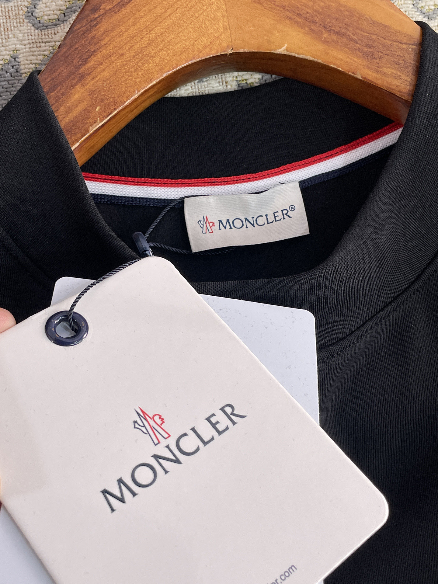 Moncler Male Basic Clothing Cotton S-m-l-xxl