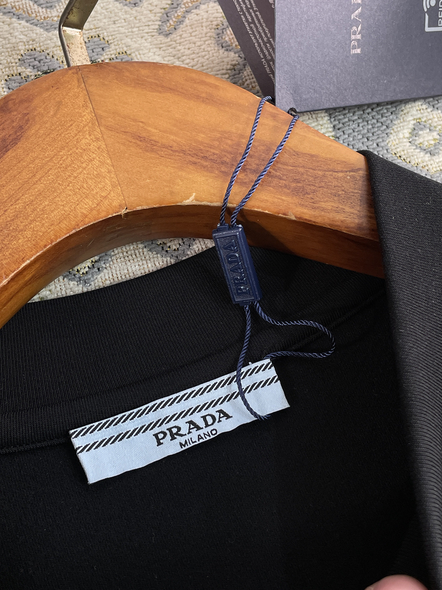Prada Male Basic Clothing Cotton S-l-xxl