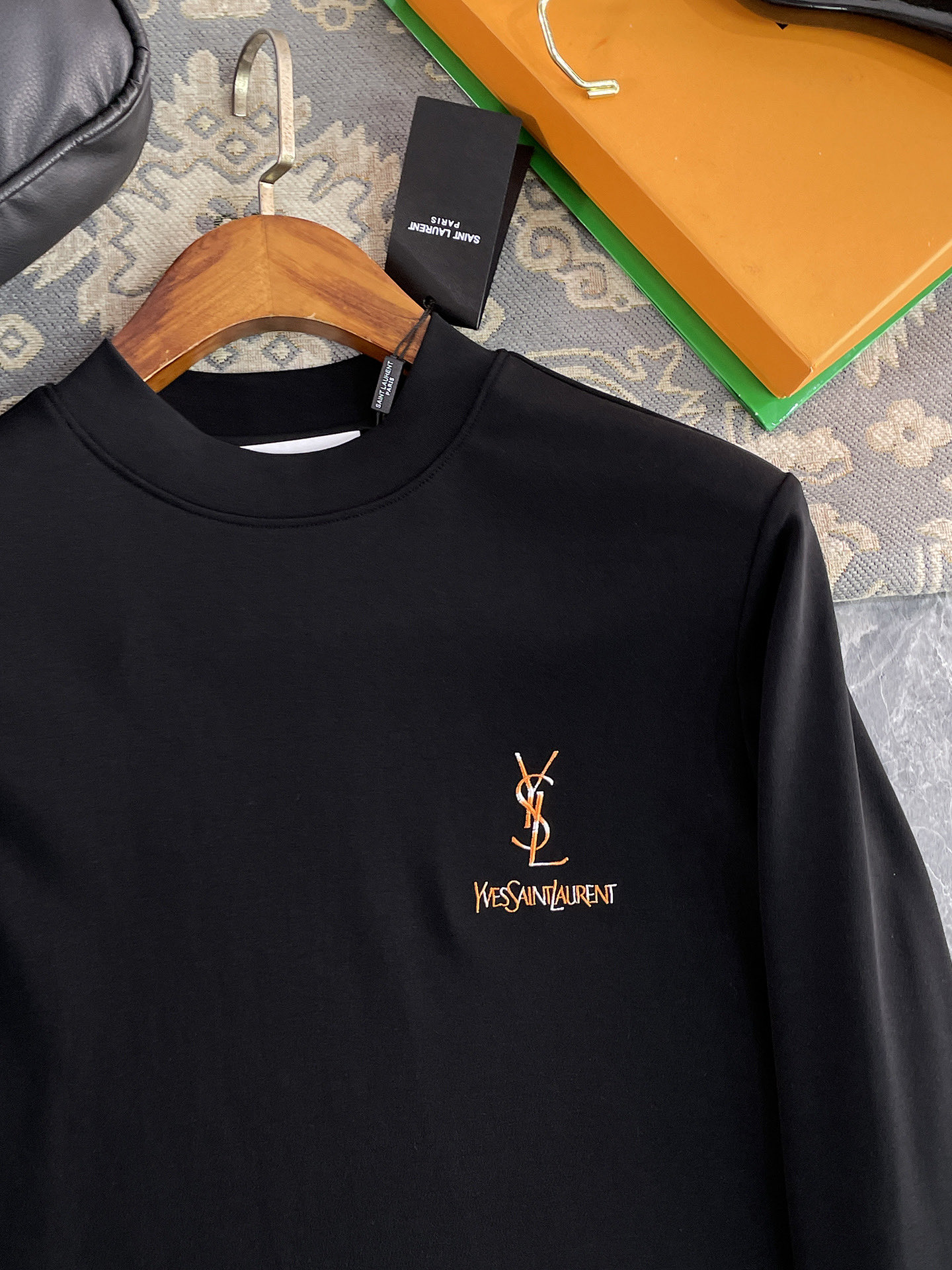 Saint Laurent Male Basic Clothing Cotton S-l-xxl