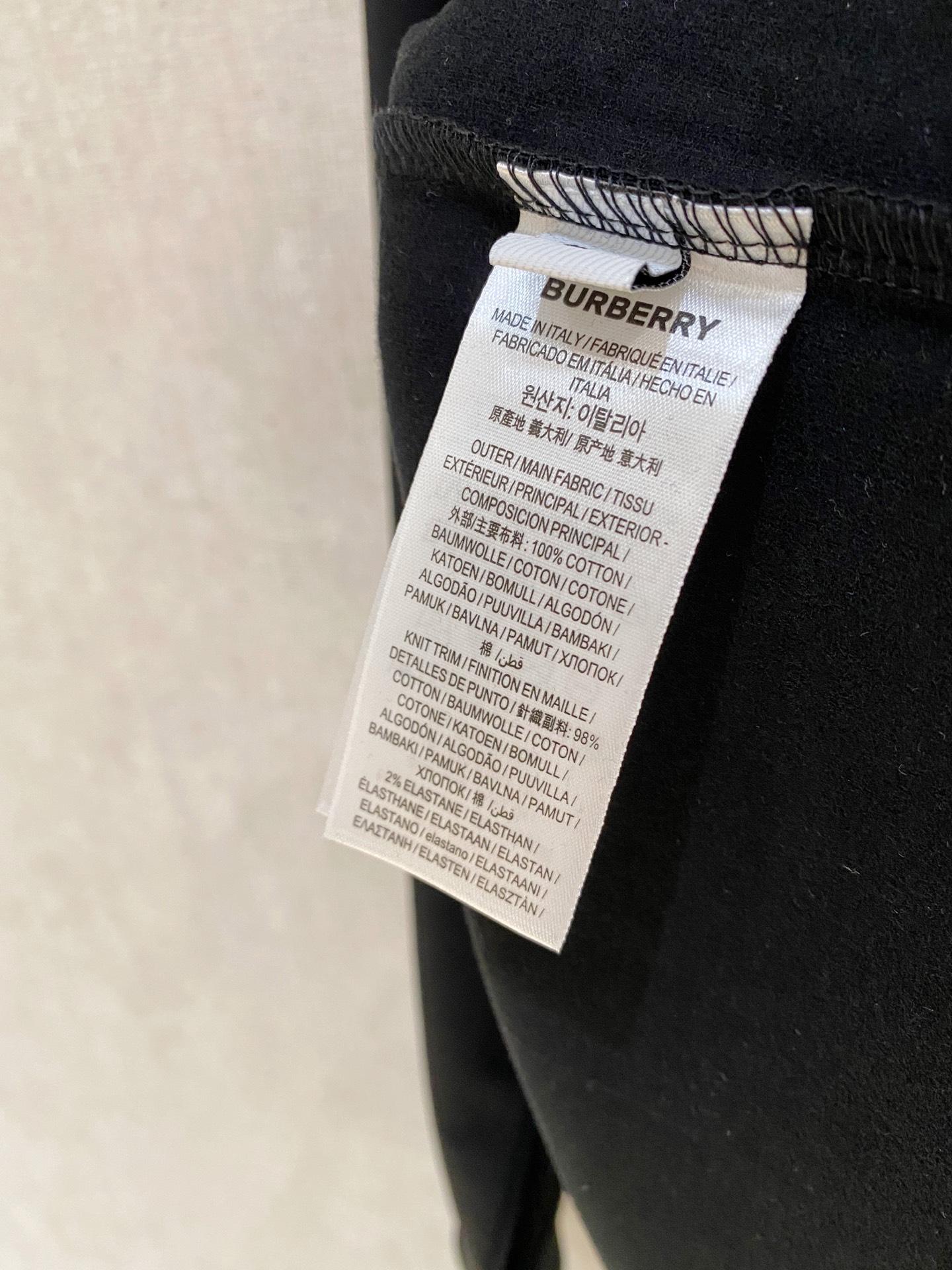 Burberry Male Basic Clothing S-l-xl