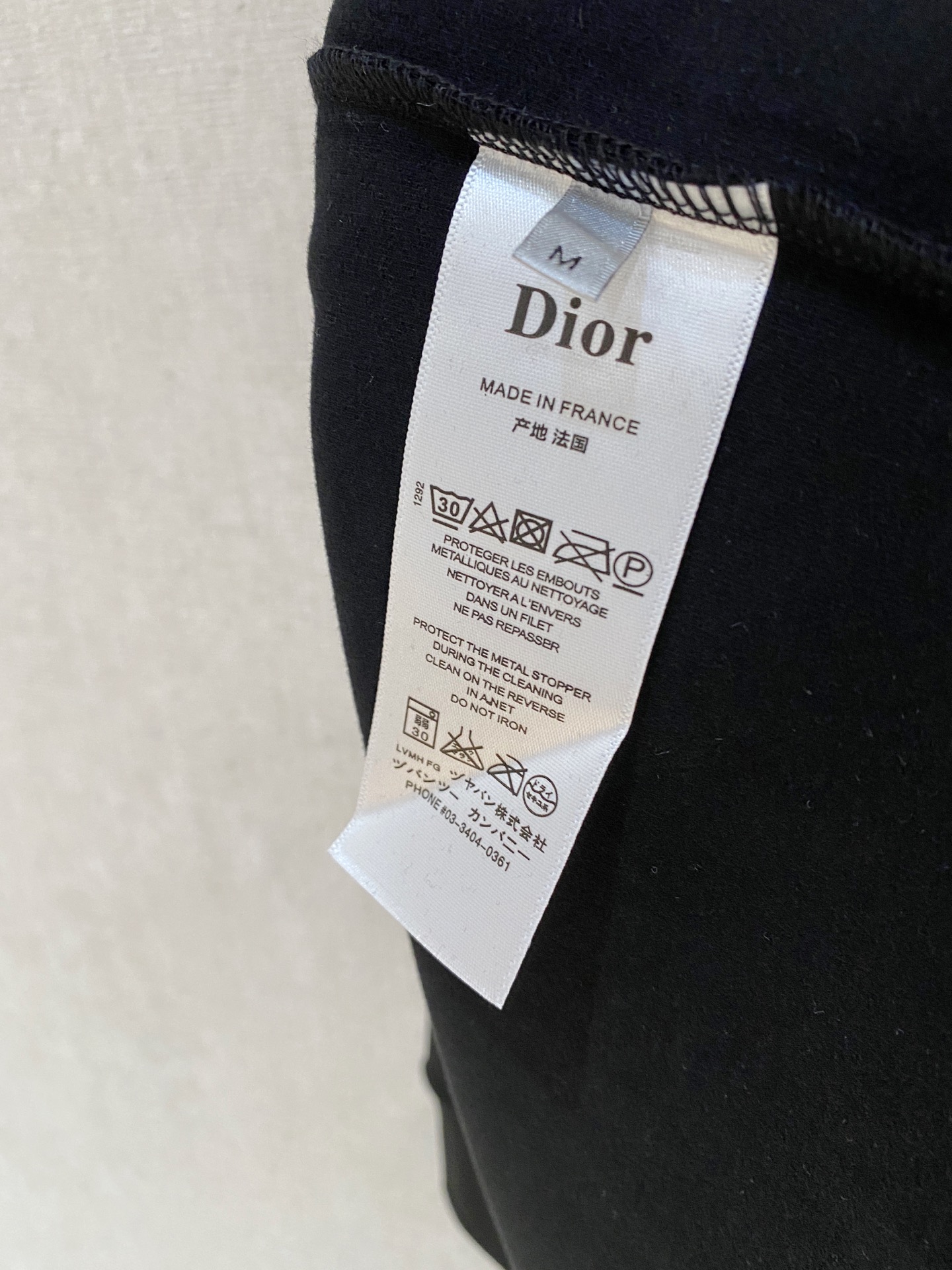 Dior Male Basic Clothing S-l-xl