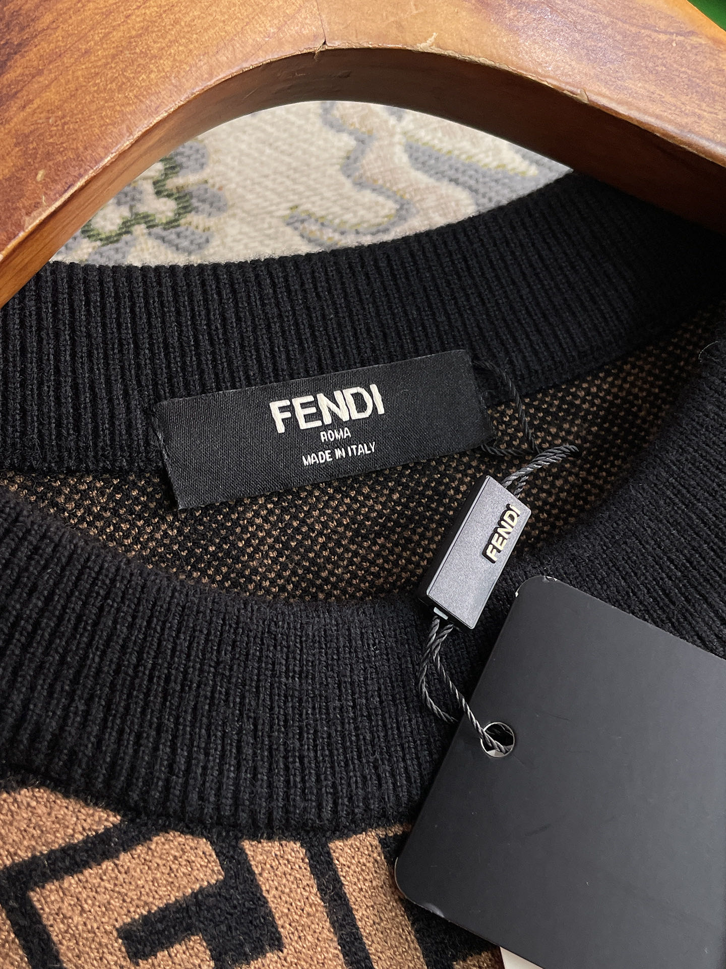 Fendi Couple Basic Clothing Wool S-m-xl