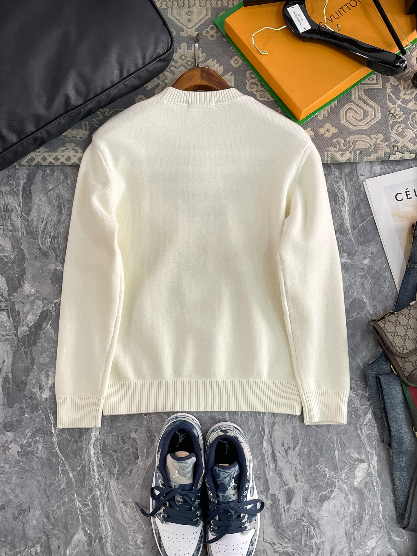 Armani Couple Basic Clothing Wool S-m-xl