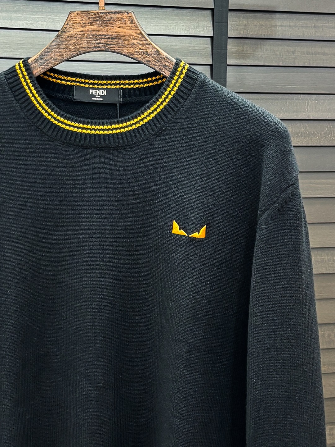 Fendi Basic Clothing Knitted Black M-l-xl