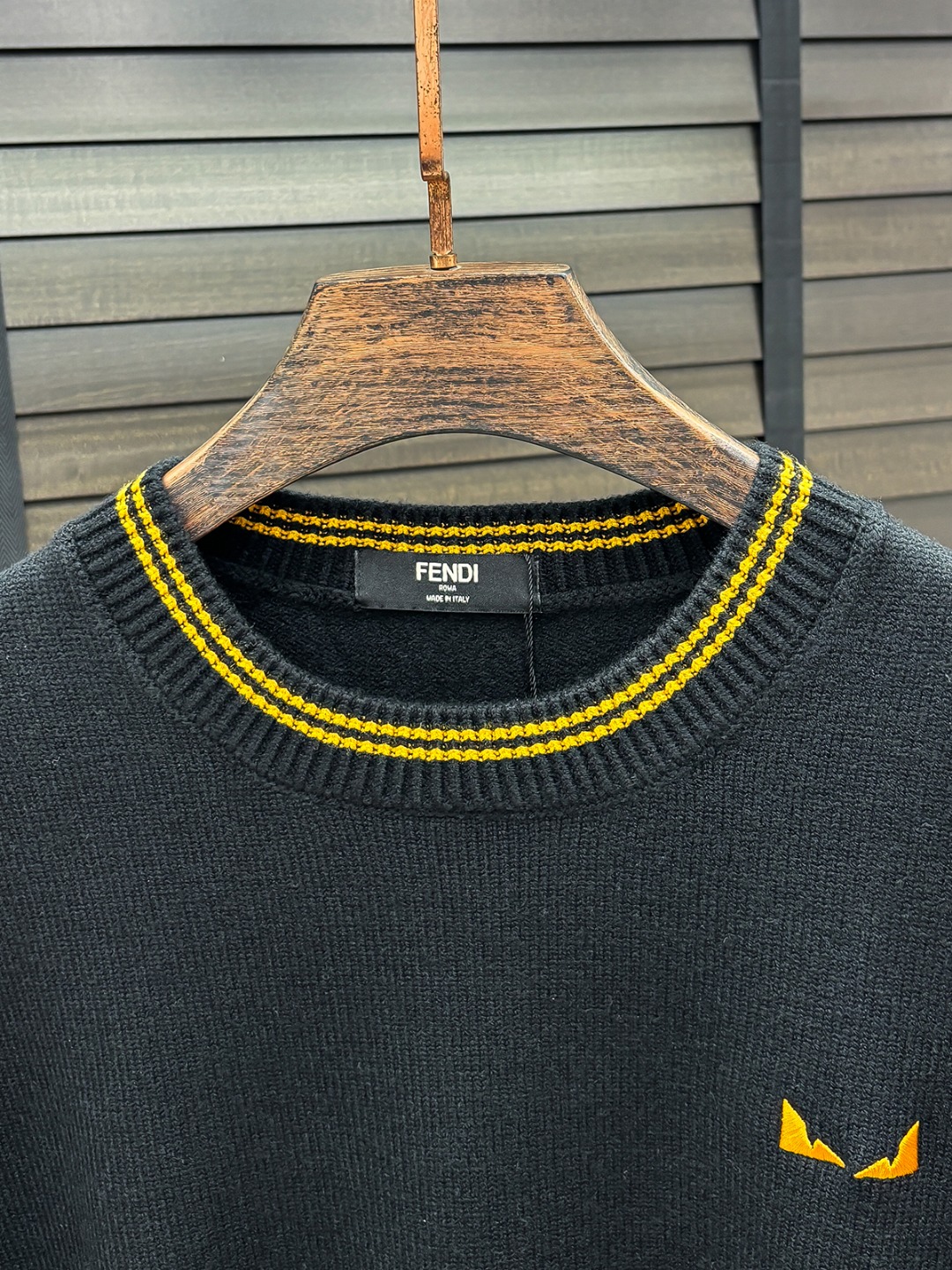 Fendi Basic Clothing Knitted Black M-l-xl