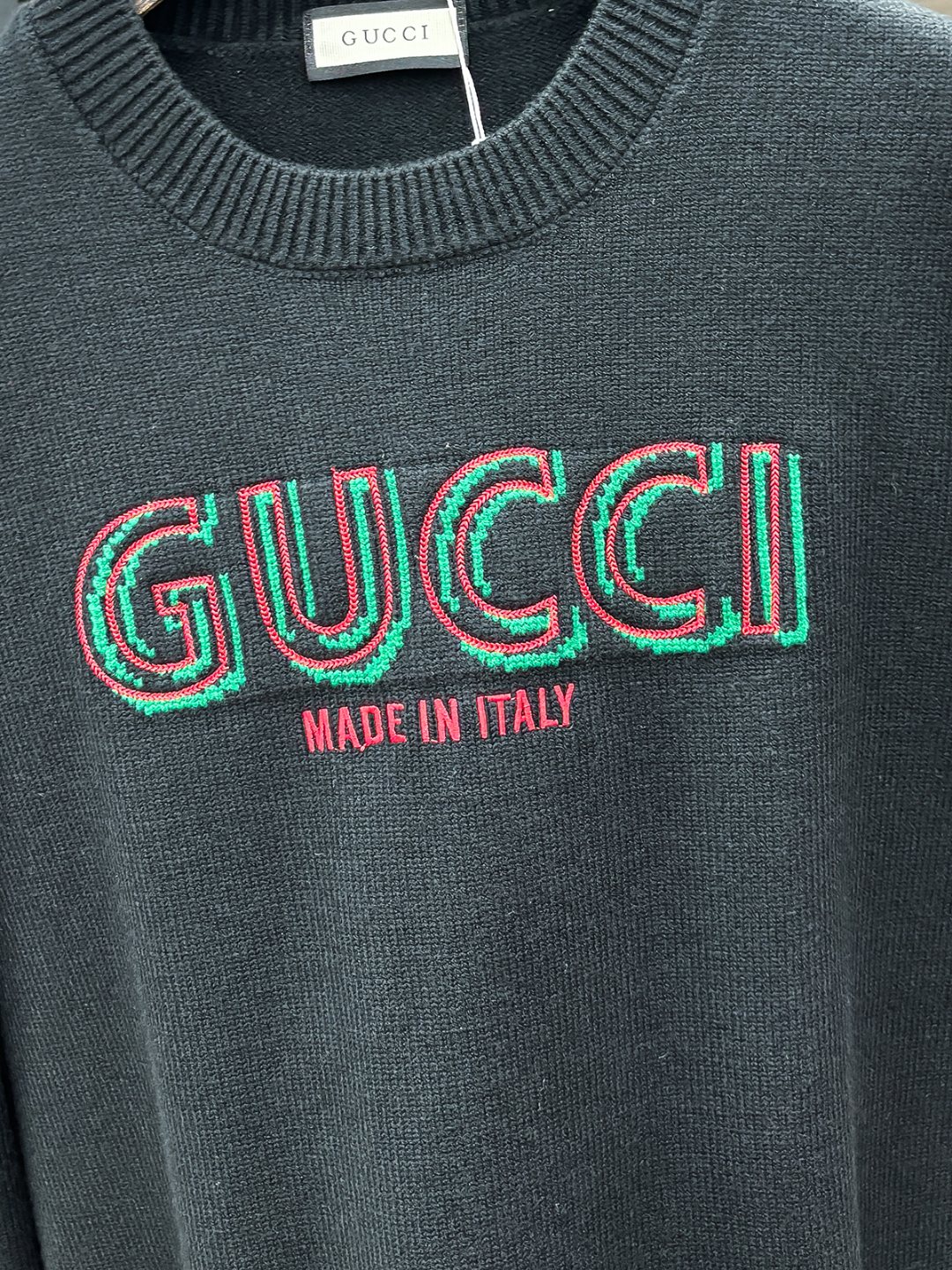 Gucci Basic Clothing Knitted Black M-l-xl