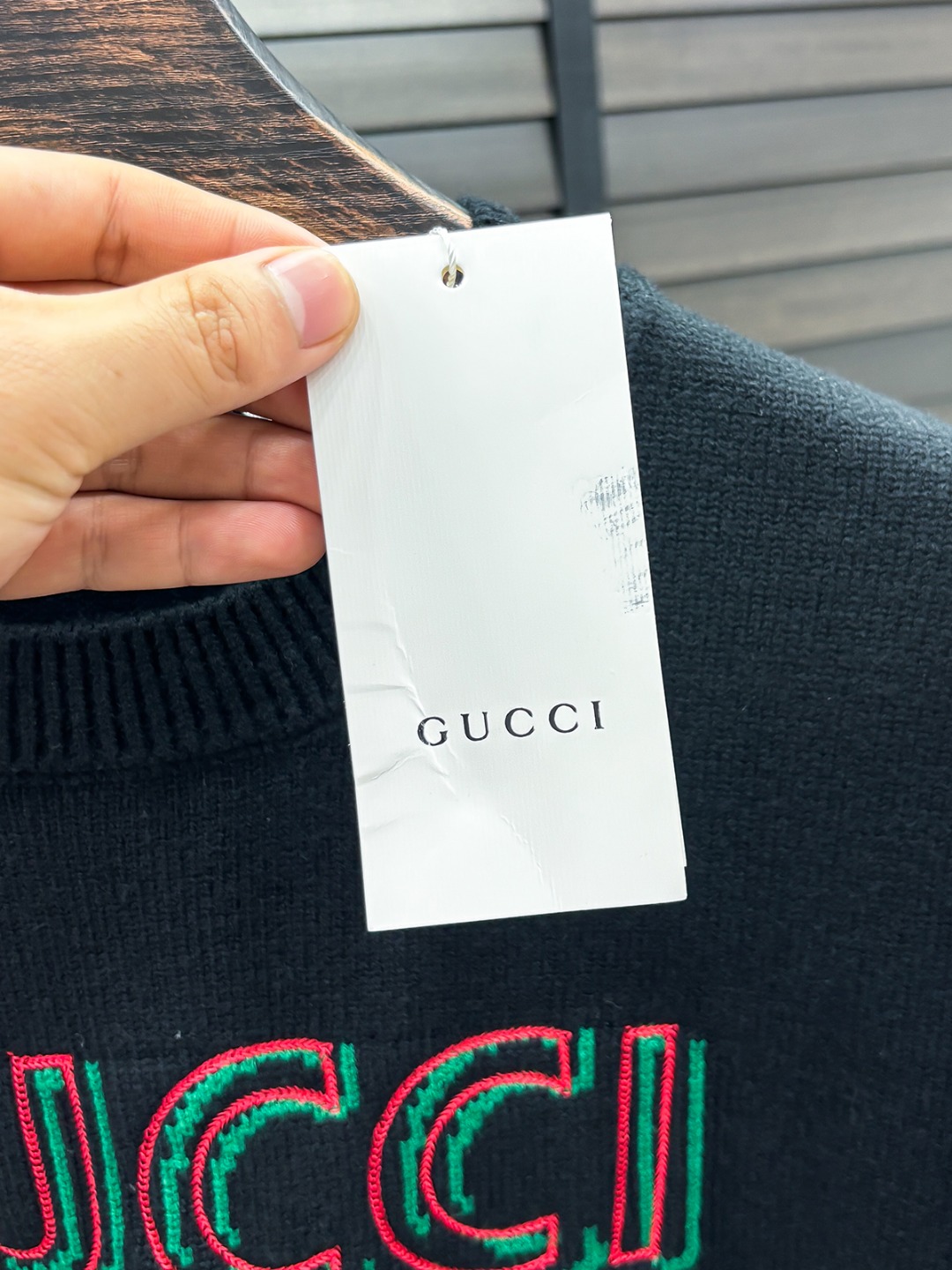 Gucci Basic Clothing Knitted Black M-l-xl