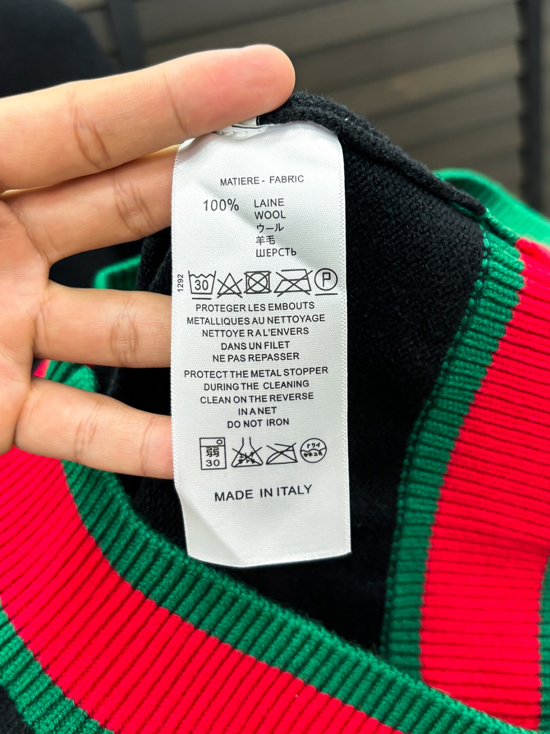 Gucci Basic Clothing Knitted Black M-l-xl