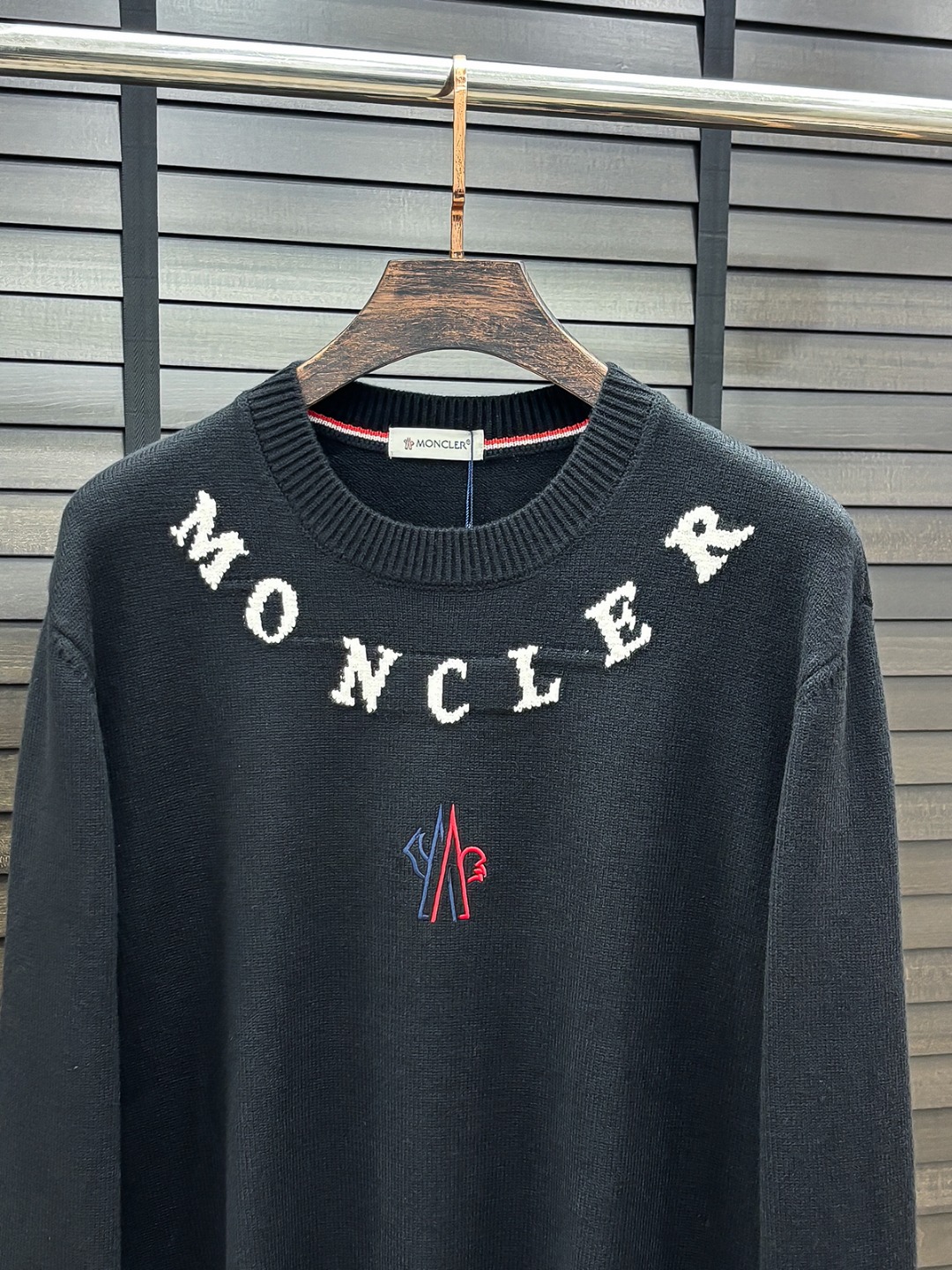 Moncler Basic Clothing Knitted Black M-l-xl