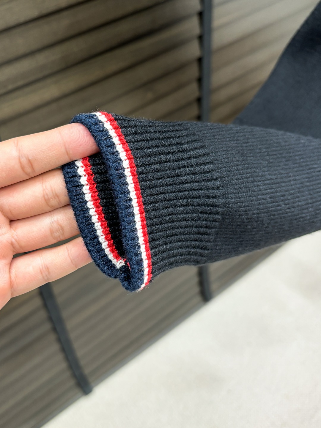 Moncler Basic Clothing Knitted Black M-l-xl