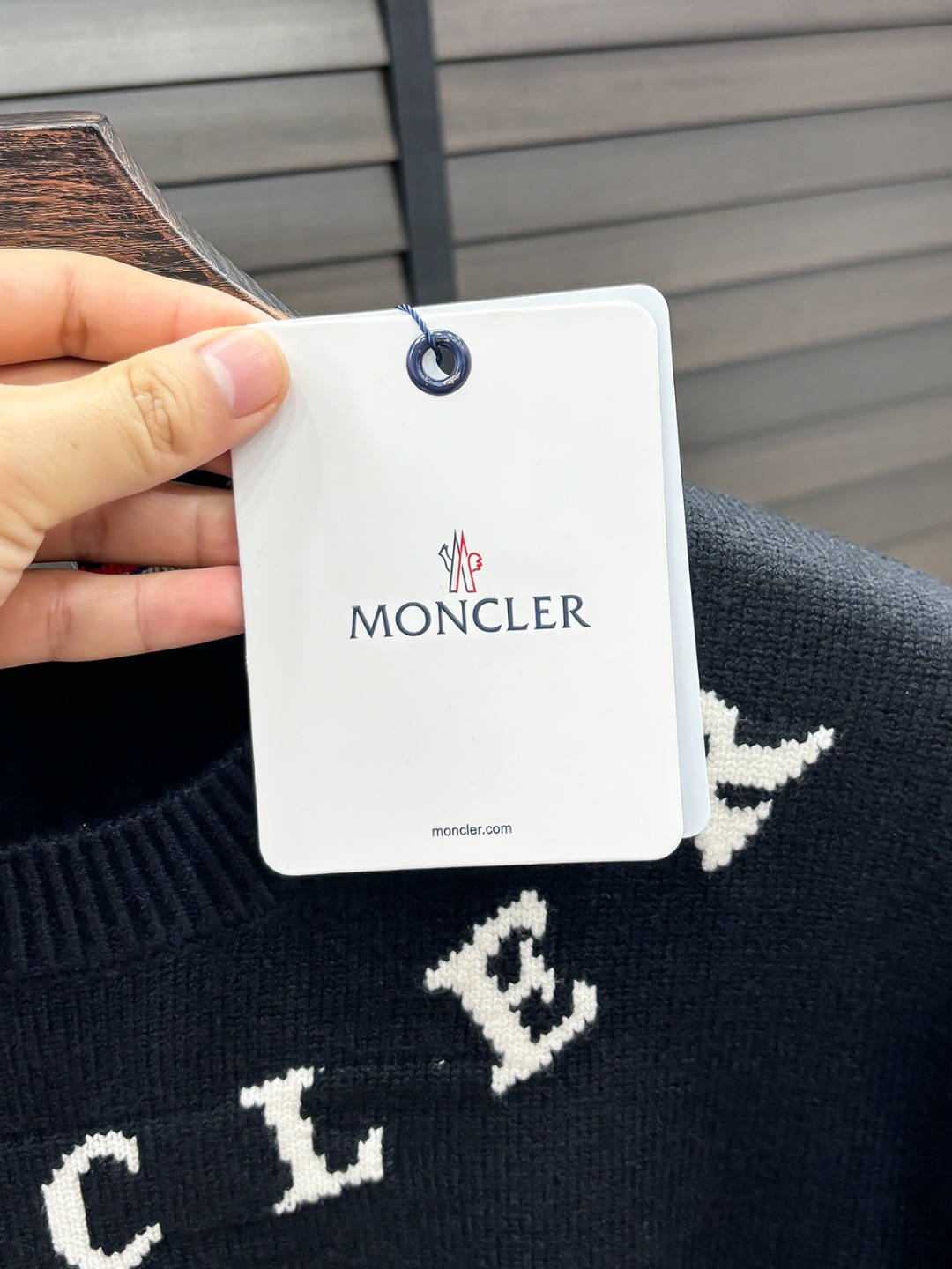 Moncler Basic Clothing Knitted Black M-l-xl