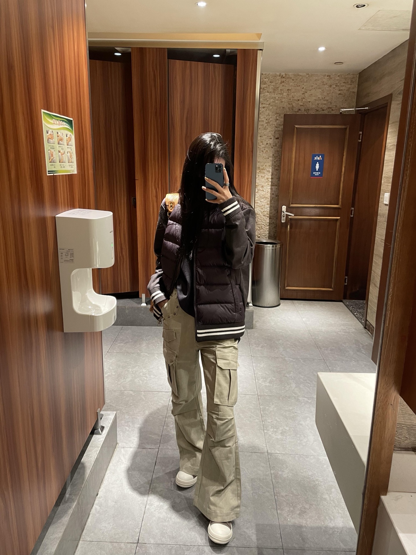 Moncler Down Jacket Black Slim Fit M-l