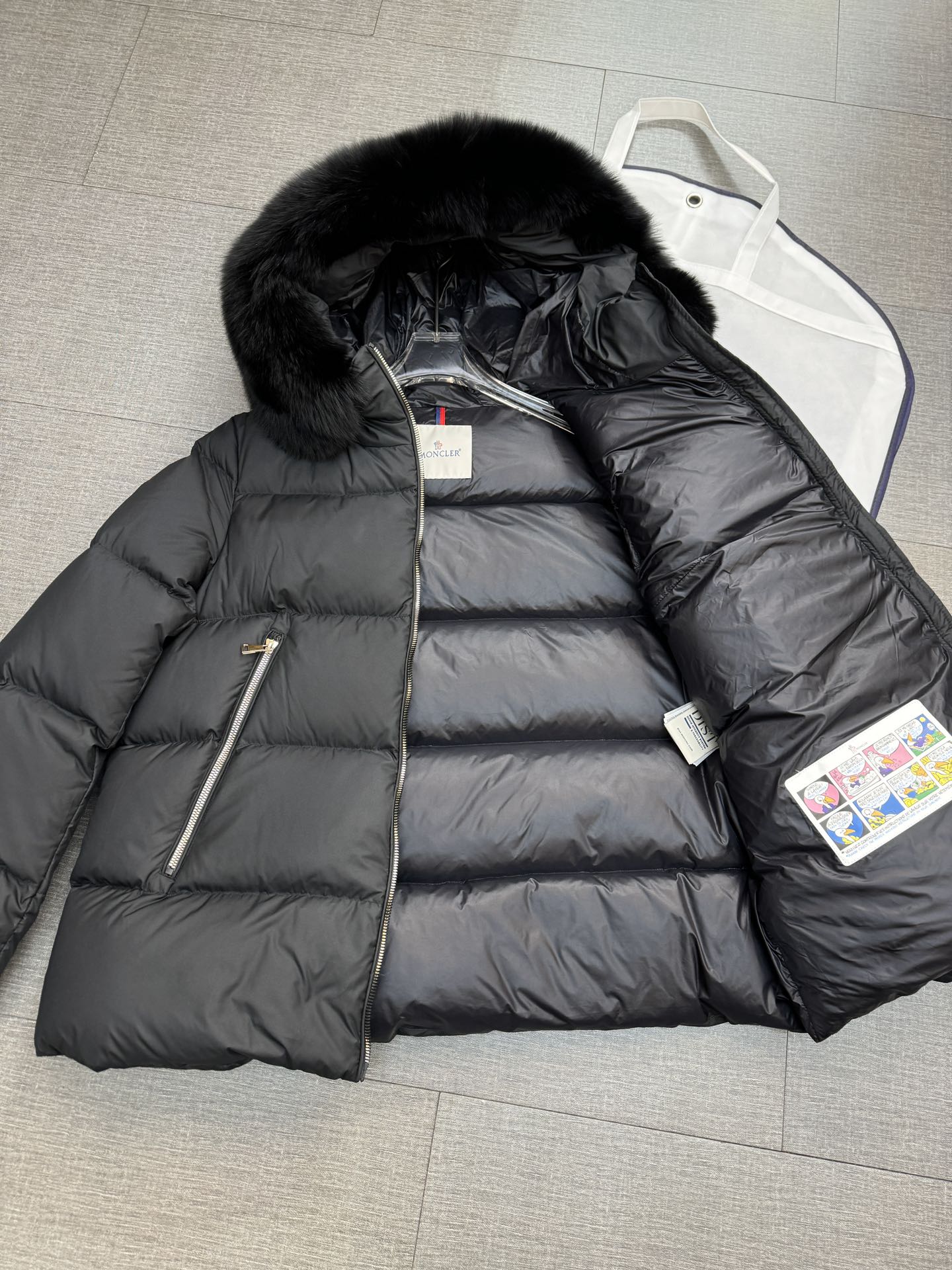 Moncler Basic Clothing Black M-l