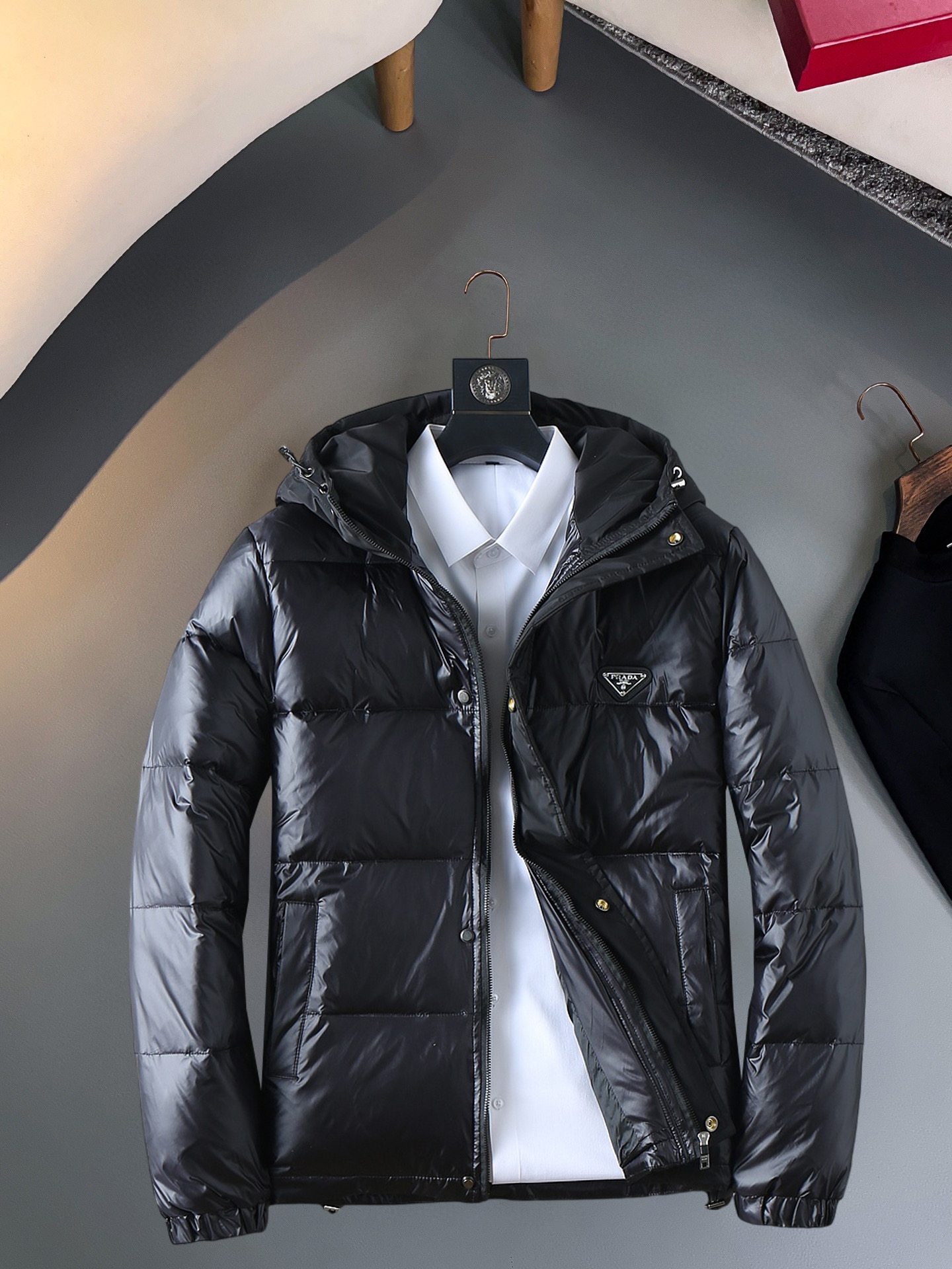 Prada Down Jacket Goose Down M-l-xl